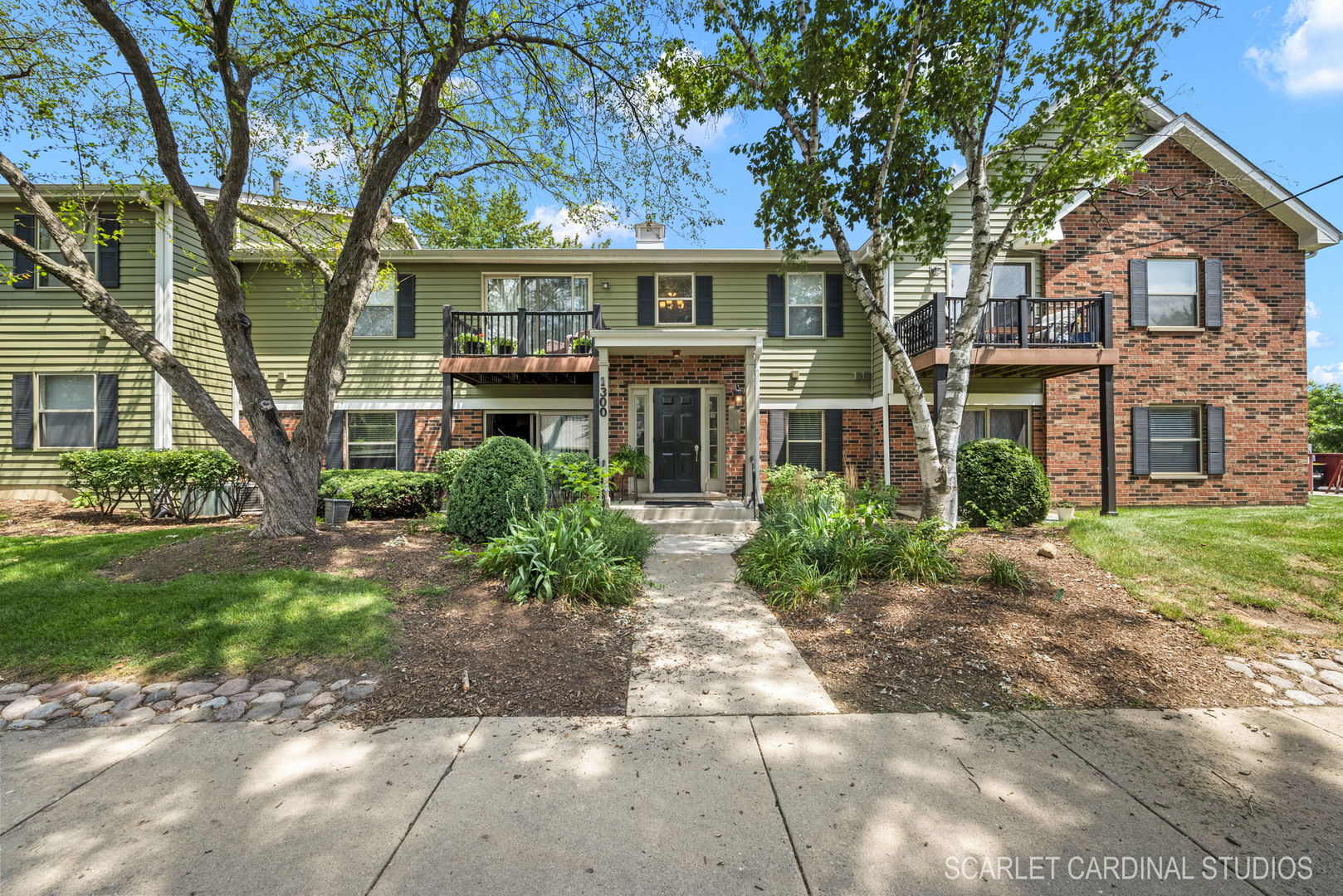 1300 McDowell Road, Unit 203 Naperville, IL 60563 - Photo 1 of 21 front view of a house with a yard