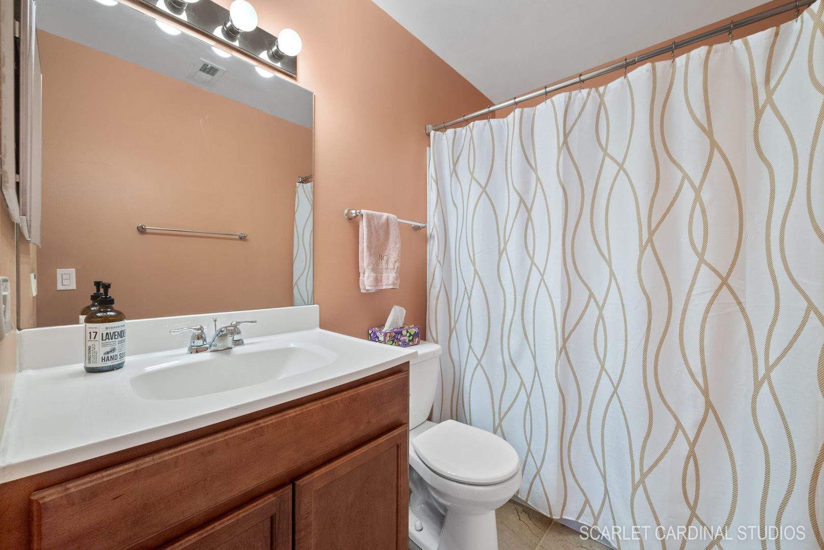 1300 McDowell Road, Unit 203 Naperville, IL 60563 - Photo 10 of 21 a bathroom with a sink and a mirror