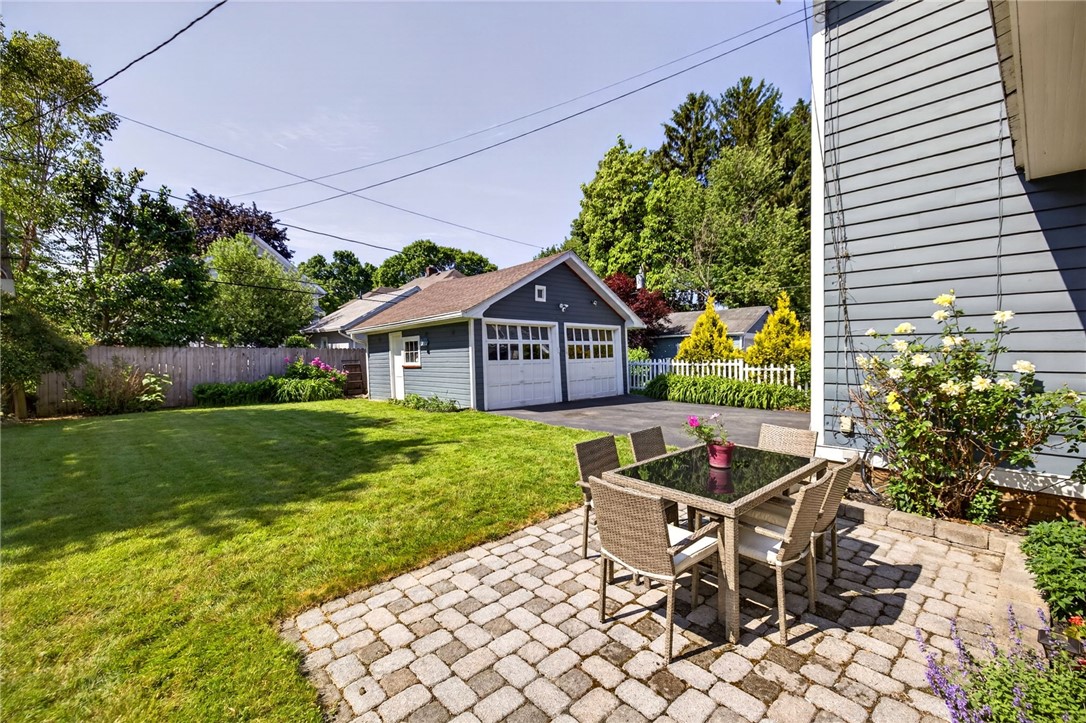 29 Elmcroft Road Rochester, NY 14609 - Photo 32 of 42 Enjoy entertaining on the back patio