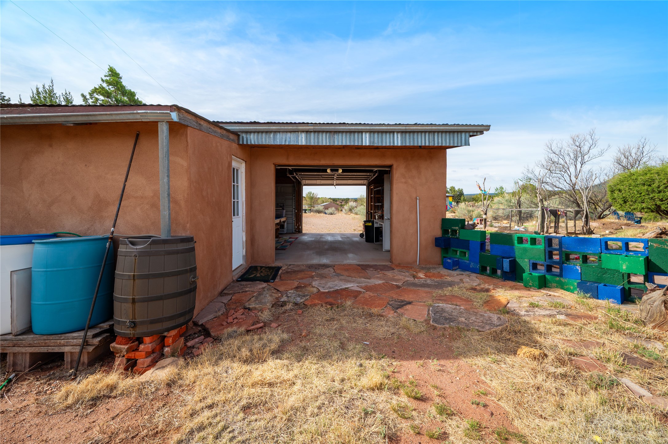 3-4 County Rd B41C San Jose, NM 87565 - Photo 16 of 23 The back of the garage