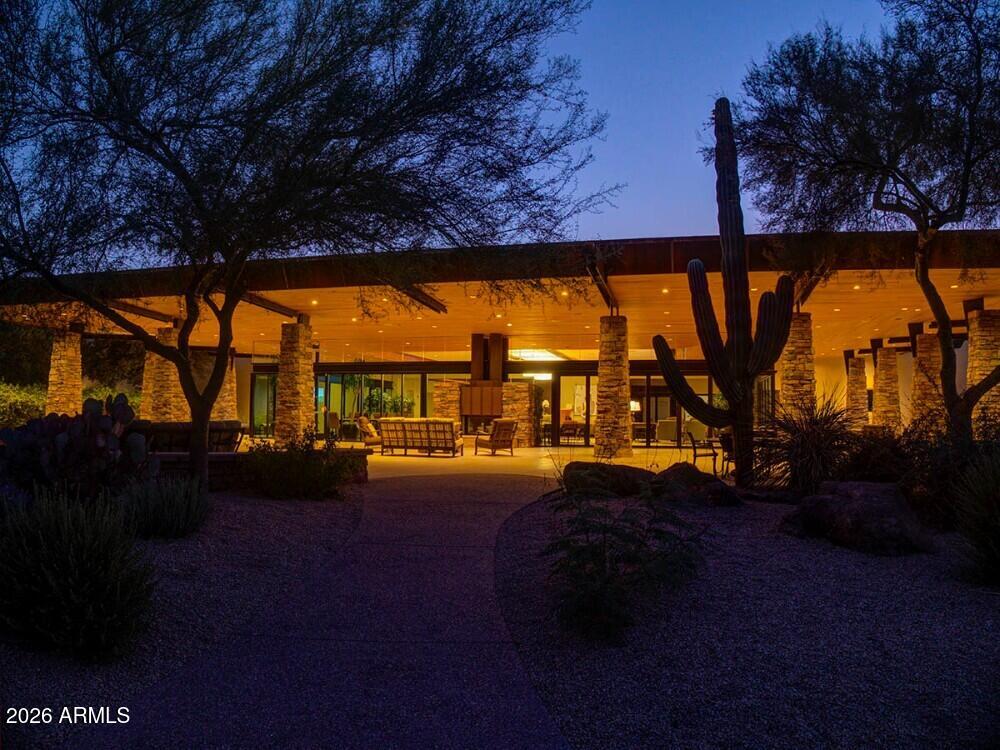 3985 East Hummingbird Lane Phoenix, AZ 85050 - Photo 41 of 47 a view of swimming pool with an outdoor seating