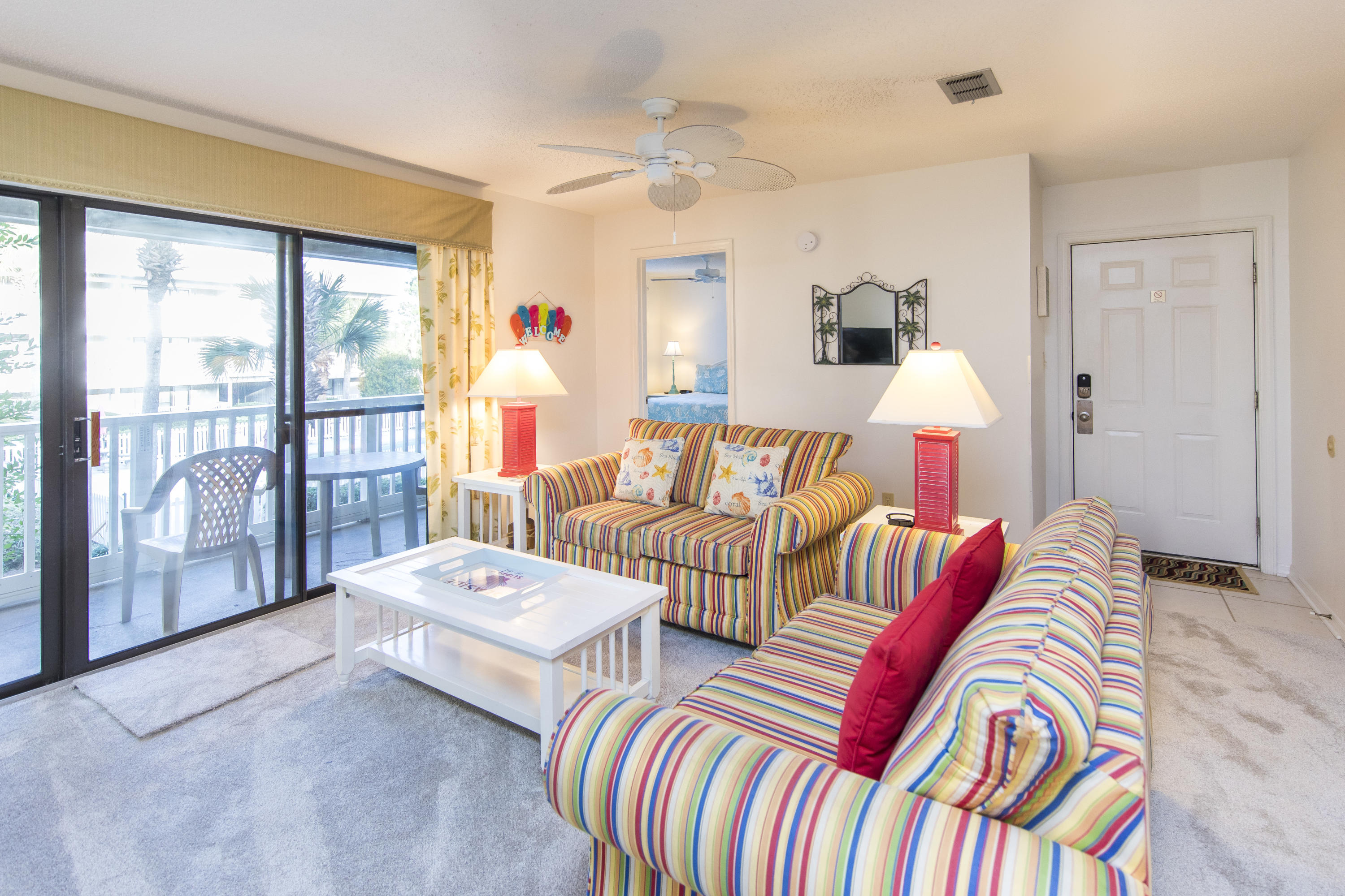 3799 Cty Highway, Unit H10 Santa Rosa Beach, FL 32459 - Photo 4 of 21 a living room with furniture and a large window