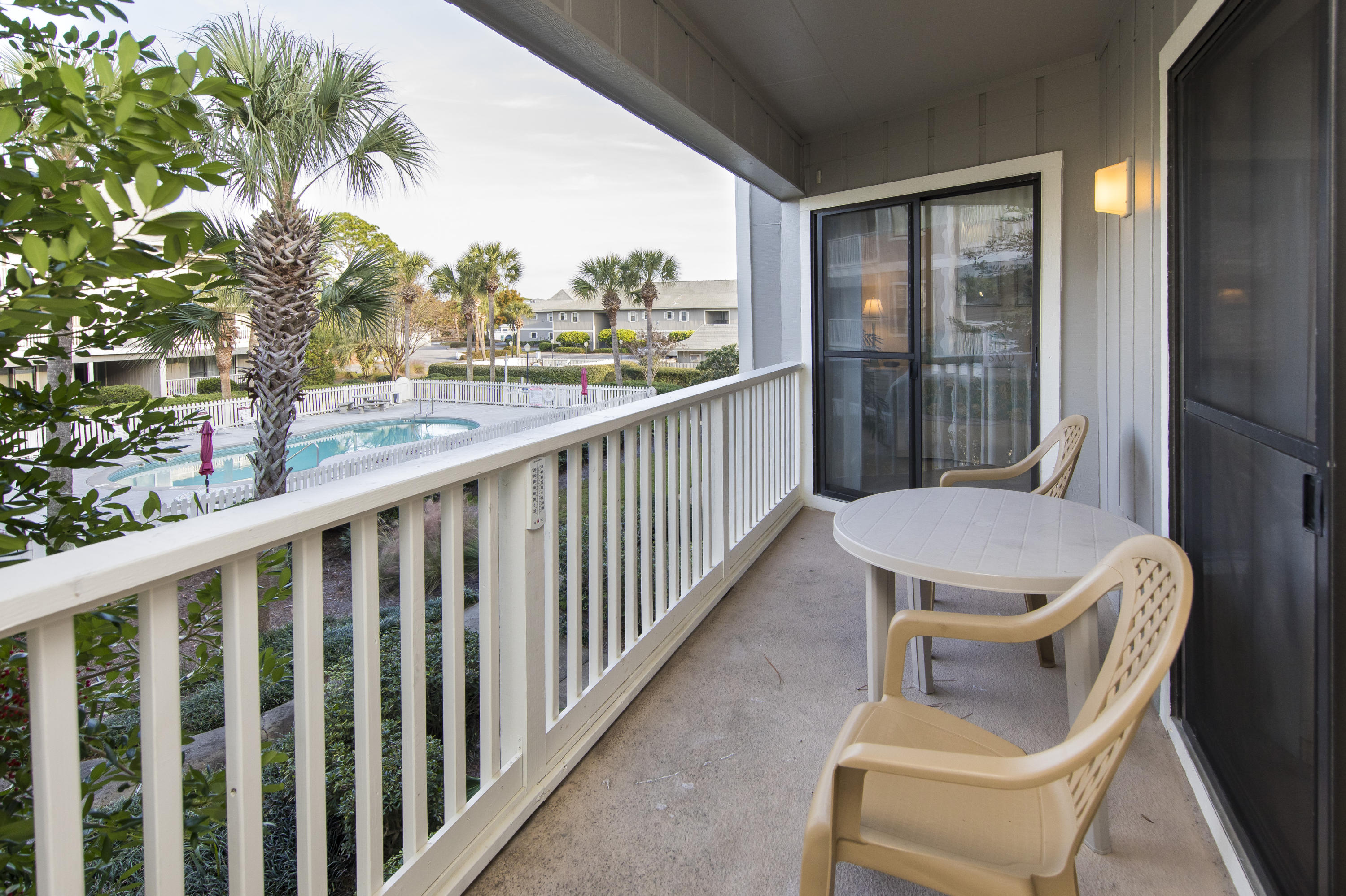 3799 Cty Highway, Unit H10 Santa Rosa Beach, FL 32459 - Photo 9 of 21 a view of balcony with furniture