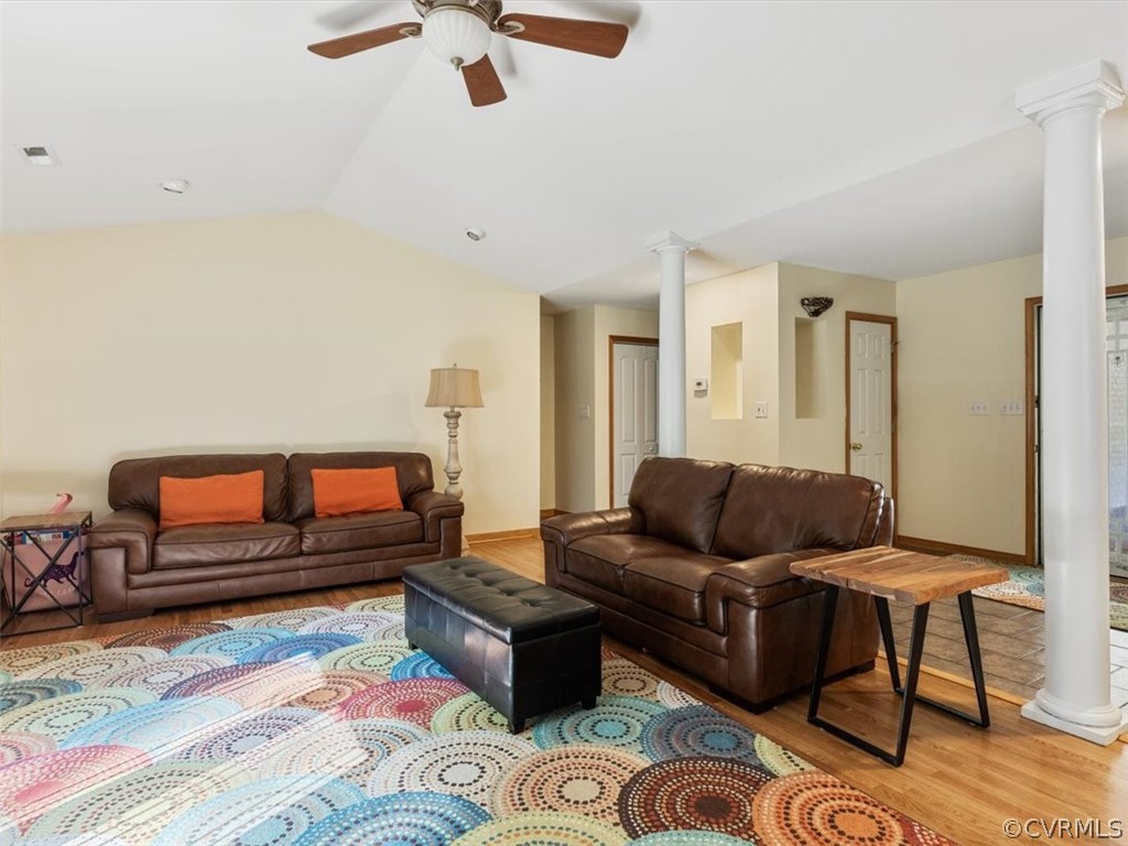 8231 Cattail Road Chesterfield, VA 23838 - Photo 11 of 38 a living room with furniture and a flat screen tv