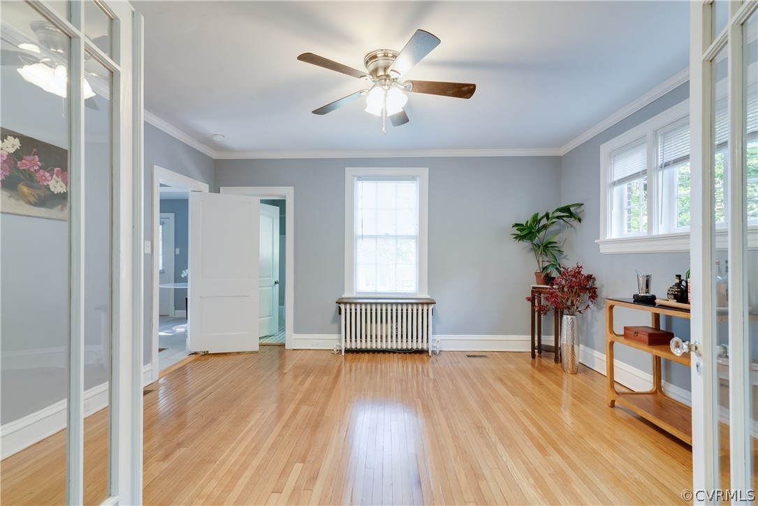 807 Edgehill Road Richmond, VA 23222 - Photo 12 of 46 View from living room looking into large dining ro