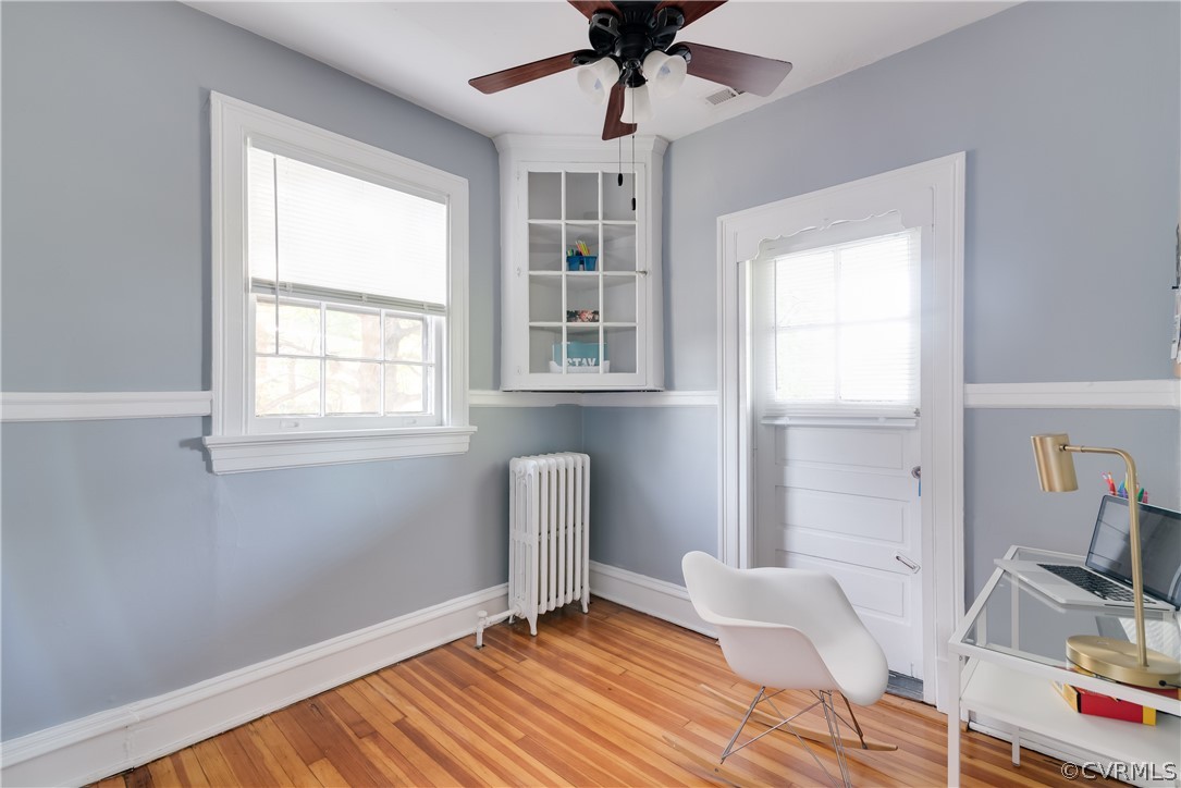 807 Edgehill Road Richmond, VA 23222 - Photo 23 of 46 4th bedroom/offiice on 2nd floor with door leading