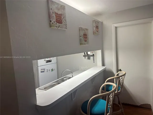 a room with storage and utility