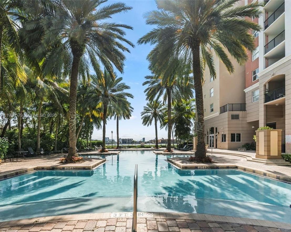 17150 North Bay Road, Unit 2316 Sunny Isles Beach, FL 33160 - Photo 9 of 9 a view of outdoor space with trees