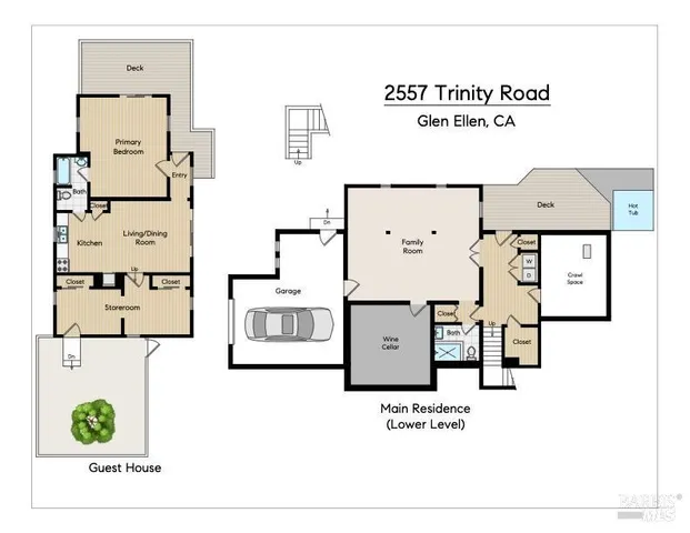 $3,995,000 | 2557 Trinity Road, Glen Ellen, CA 95442