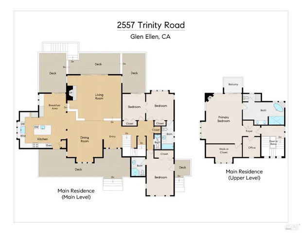 $3,995,000 | 2557 Trinity Road, Glen Ellen, CA 95442