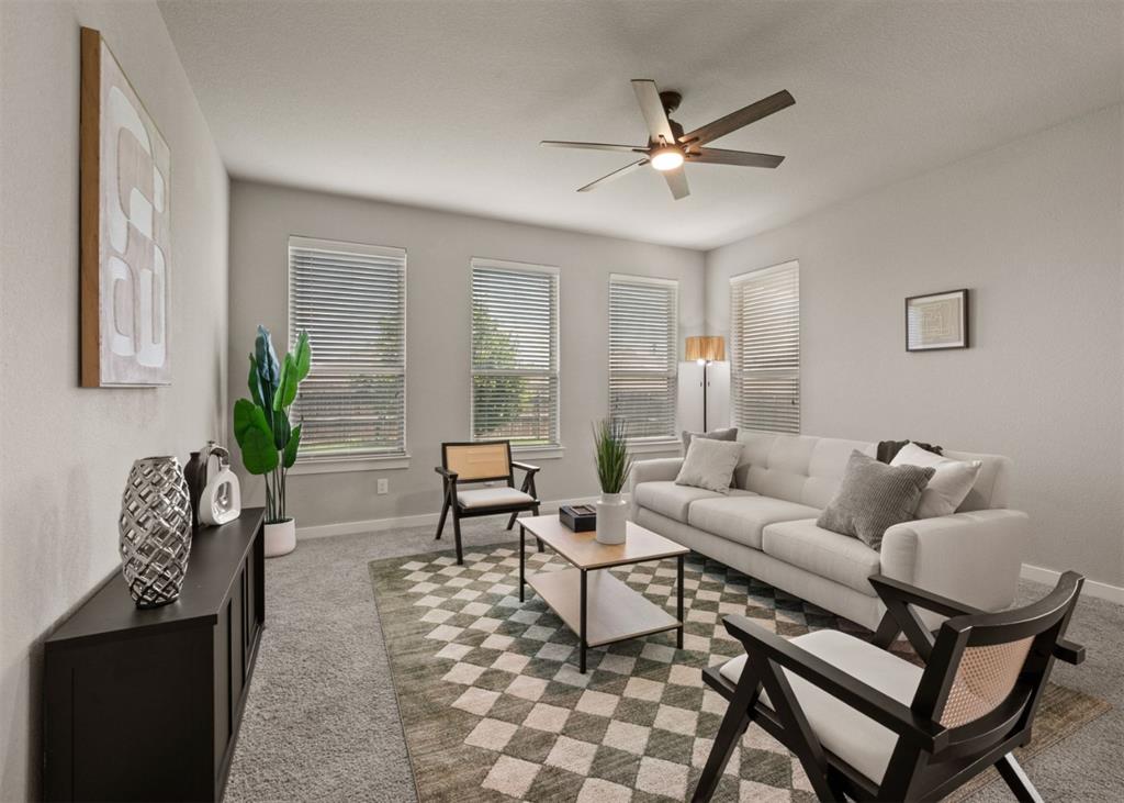 2521 Boot Jack Road Fort Worth, TX 76177 - Photo 9 of 40 a living room with furniture and a window