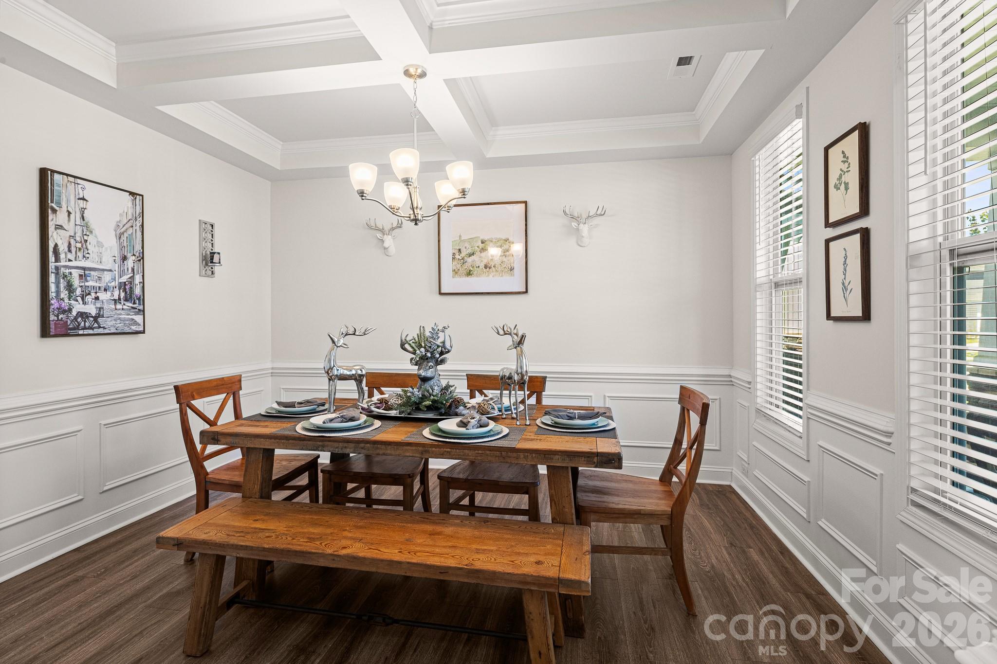 199 Fox Cove Road Hendersonville, NC 28792 - Photo 6 of 48 a dining room with furniture and window