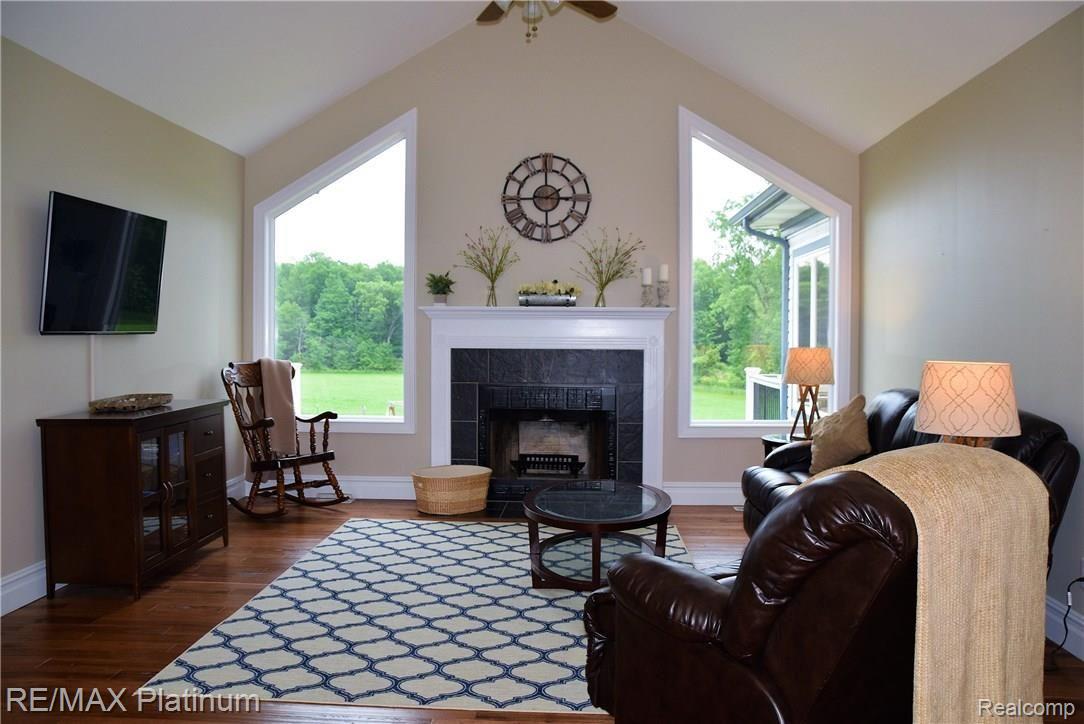 270 North Kane Road Webberville, MI 48892 - Photo 7 of 51 I think you will enjoy sitting here in the family room with all of this natural light shining in.