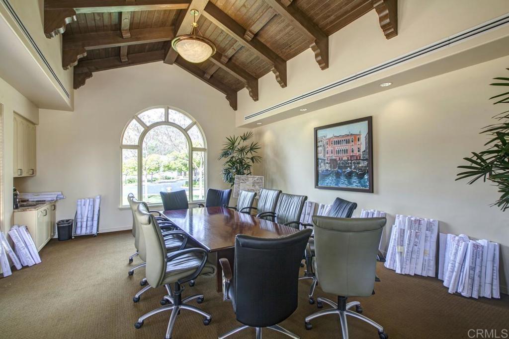 Avenida Apice Rancho Santa Fe, CA 92067 - Photo 13 of 20 a view of a dining room with furniture window and outside view