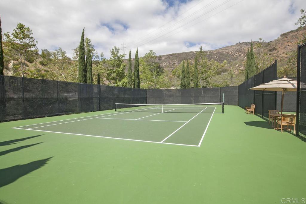 Avenida Apice Rancho Santa Fe, CA 92067 - Photo 14 of 20 a view of a tennis court