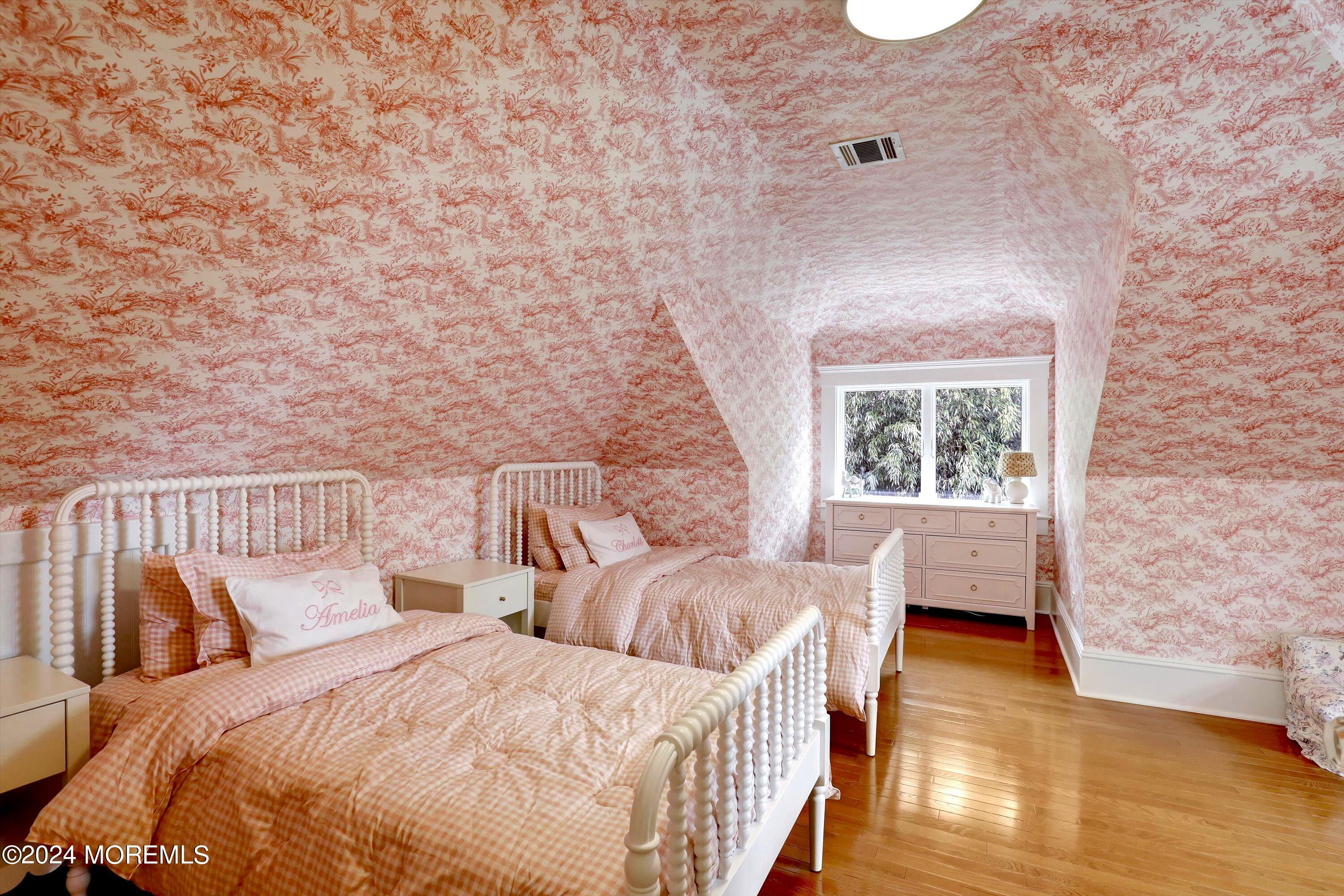 18 Hubbard Park Red Bank, NJ 07701 - Photo 28 of 54 a bedroom with bed and wooden floor
