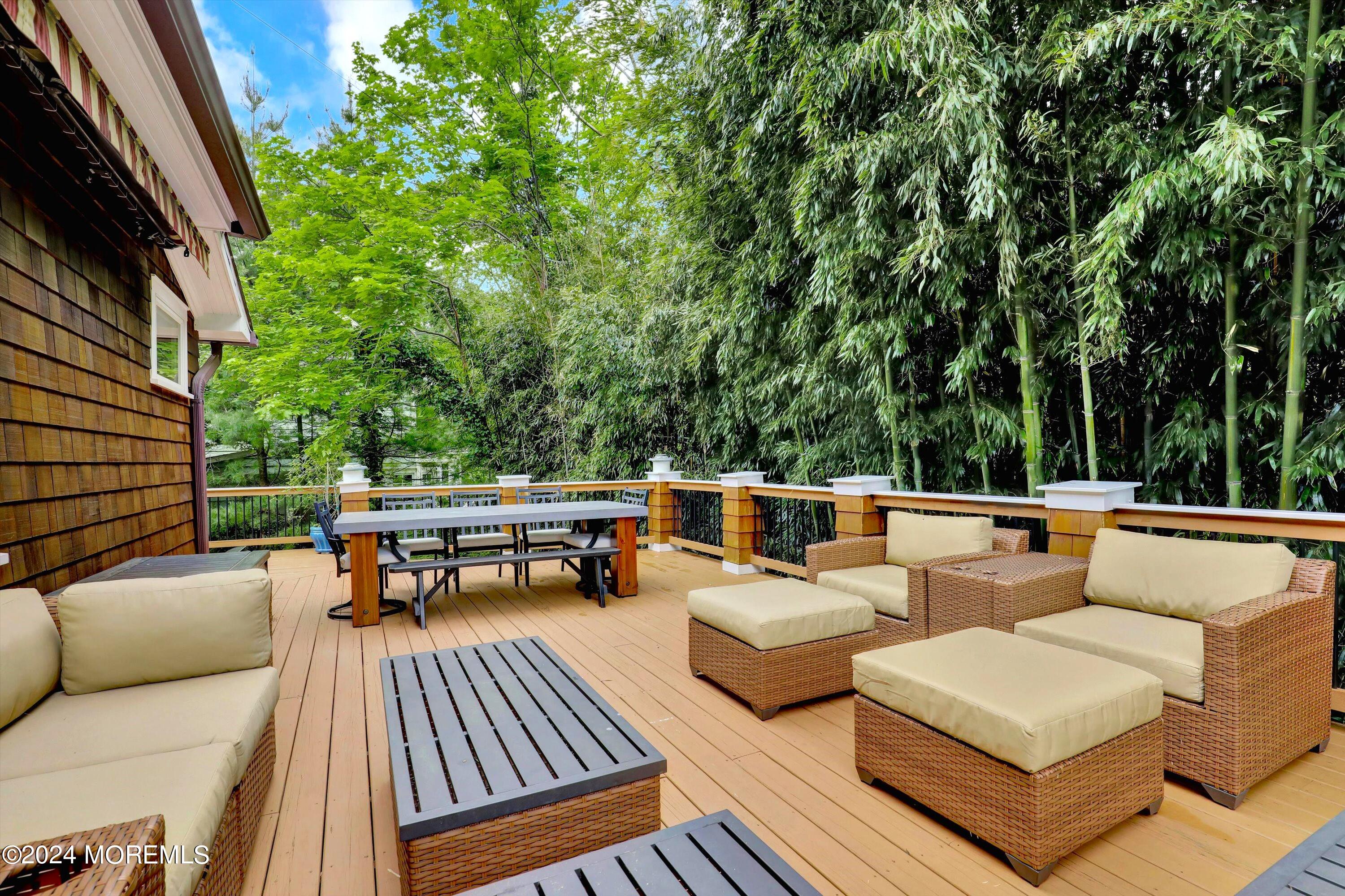 18 Hubbard Park Red Bank, NJ 07701 - Photo 40 of 54 a terrace view with sitting space and couches