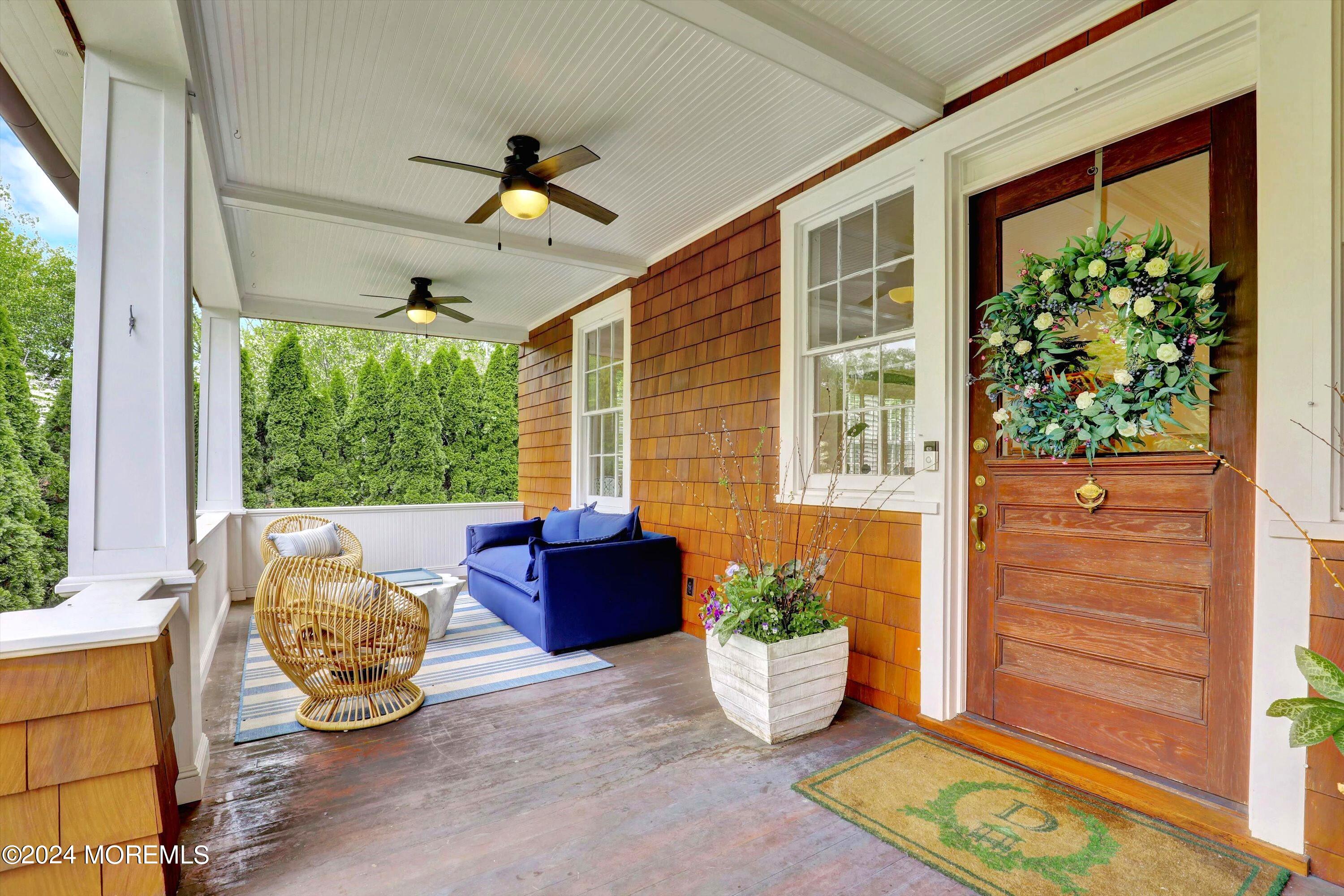 18 Hubbard Park Red Bank, NJ 07701 - Photo 6 of 54 a front view of a house with outdoor seating