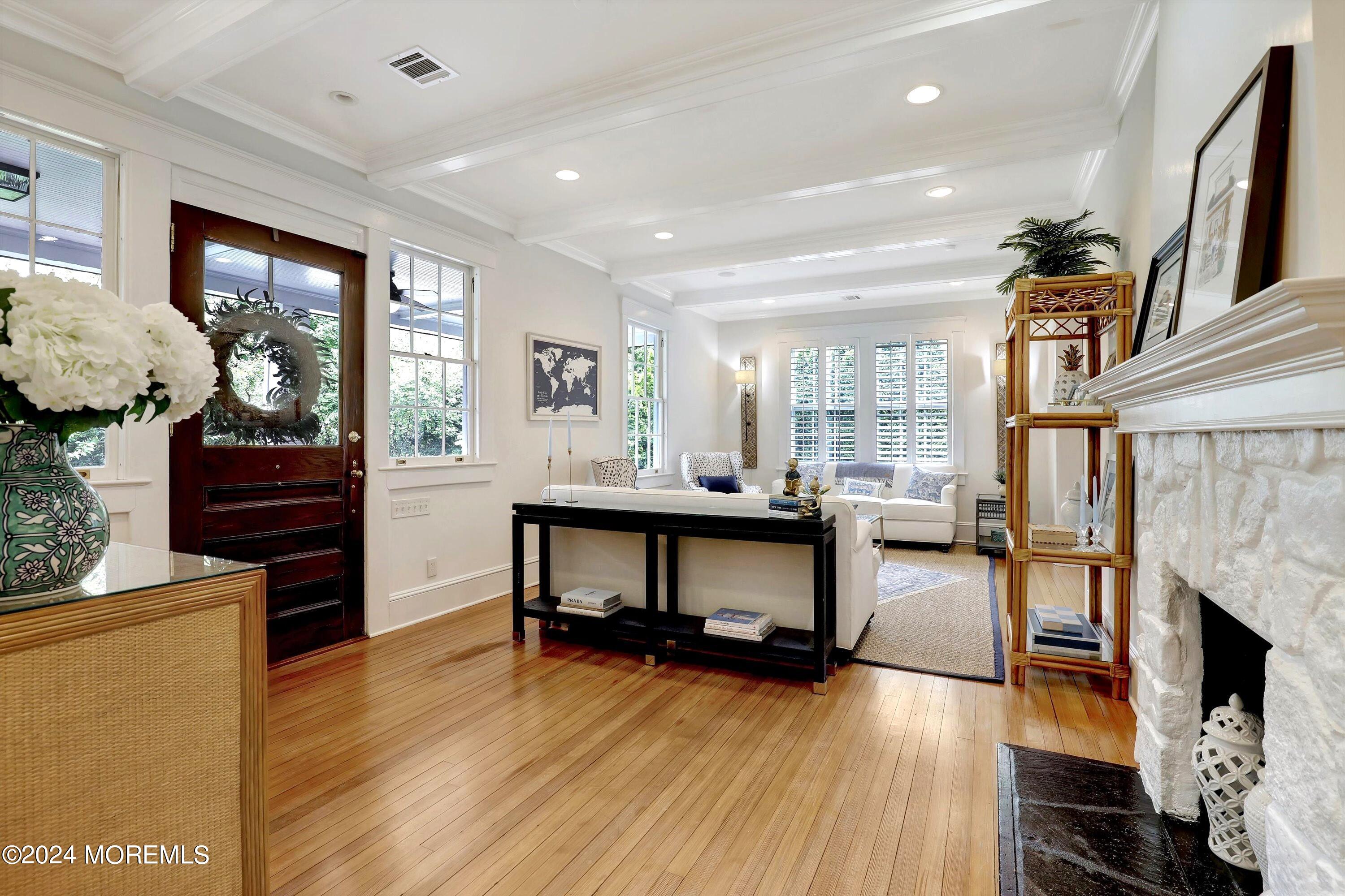 18 Hubbard Park Red Bank, NJ 07701 - Photo 7 of 54 a living room with furniture and a wooden floor