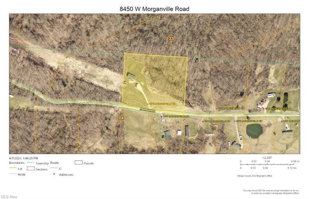 8450 Morganville Road Malta, OH 43758 - Photo 24 of 24 8450map