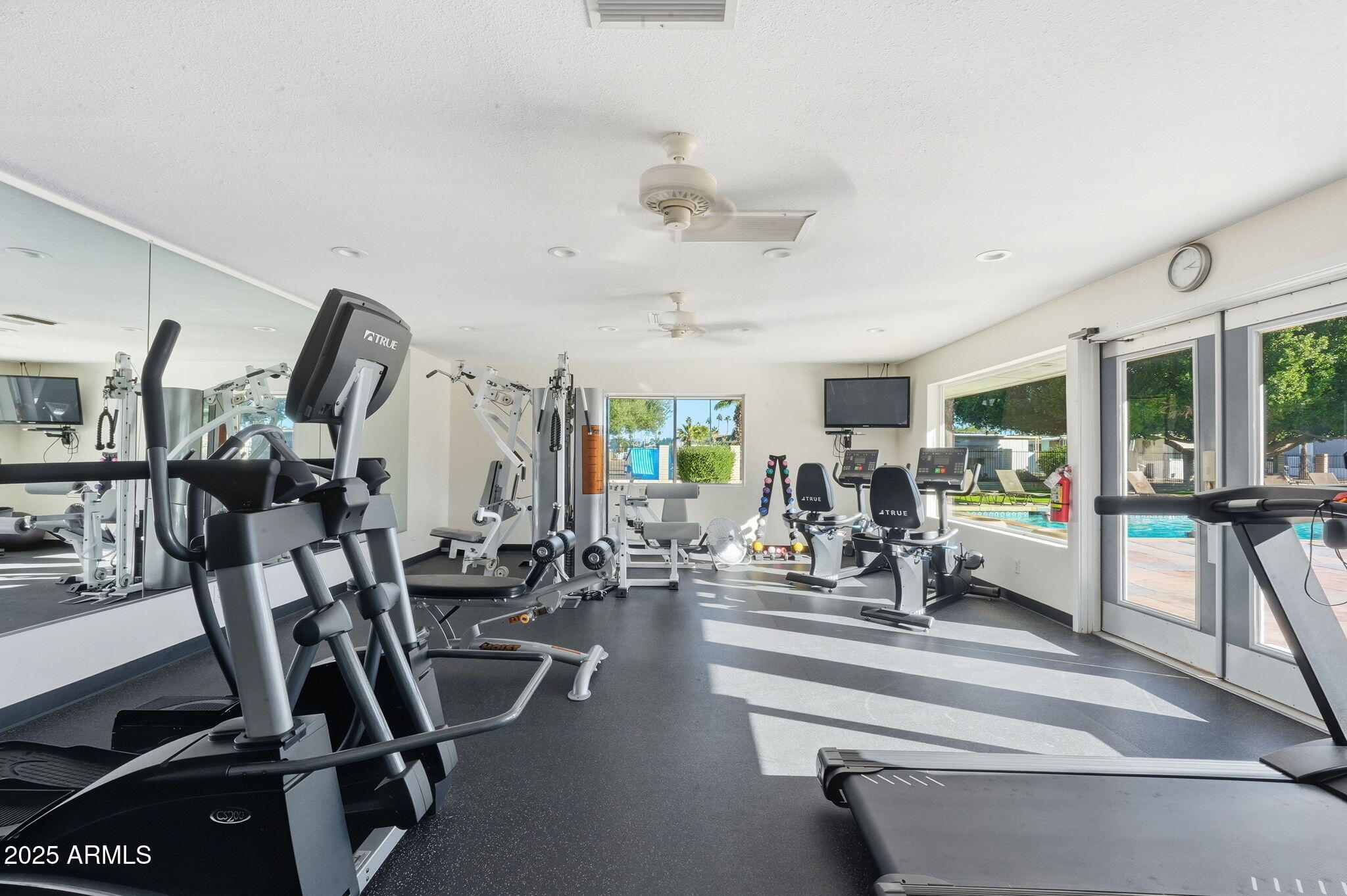201 South Greenfield Road, Unit 142 Mesa, AZ 85206 - Photo 45 of 53 a view of a room with gym equipment