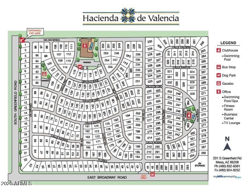 201 South Greenfield Road, Unit 142 Mesa, AZ 85206 - Photo 51 of 53 Map