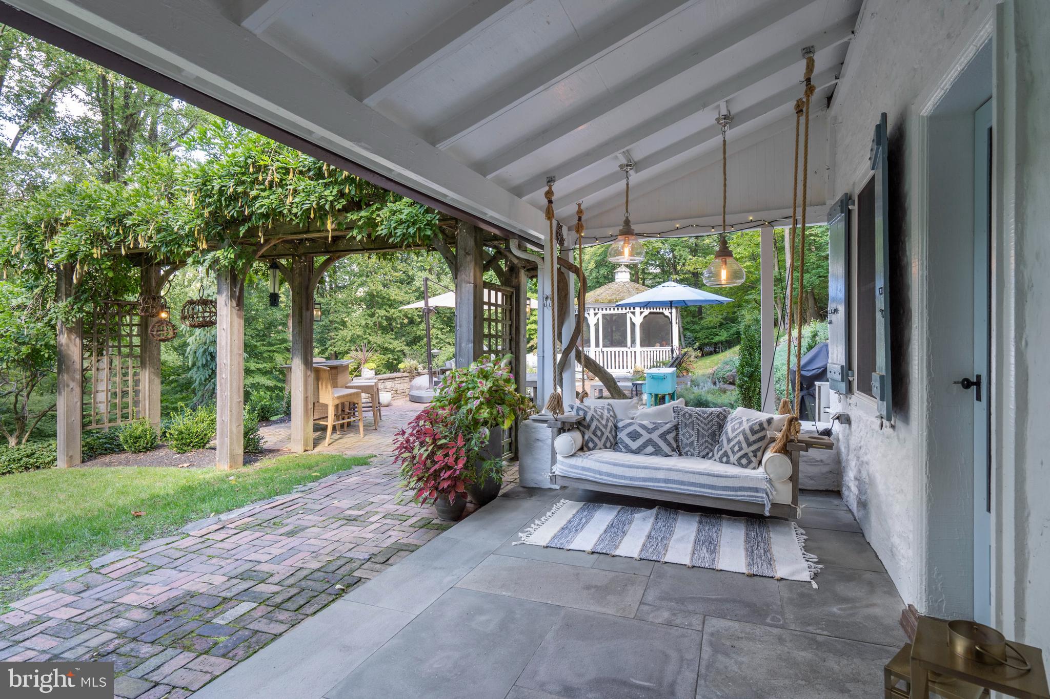 14 Spring Hollow Road Wayne, PA 19087 - Photo 39 of 51 Porch Swing