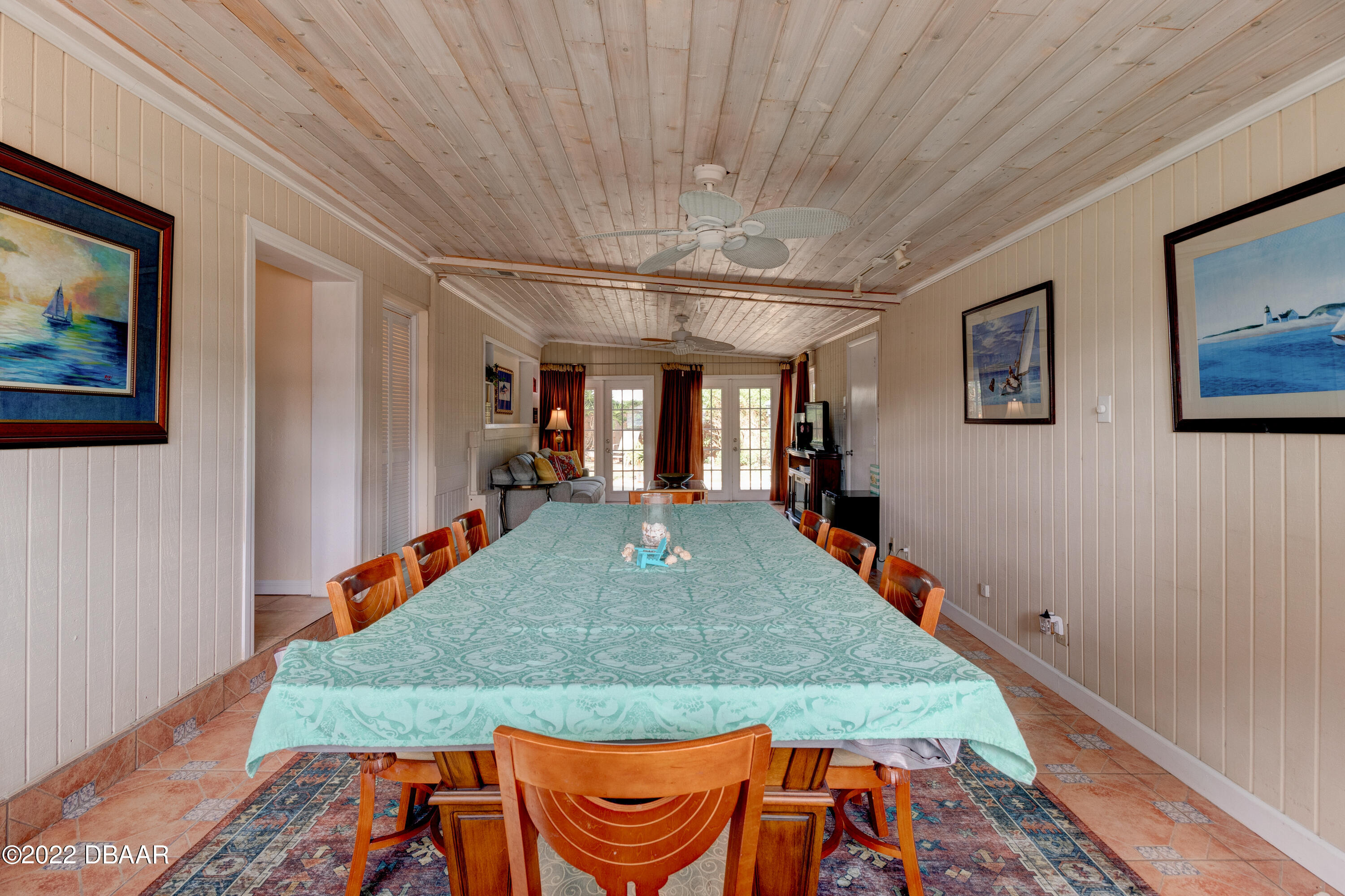 14 Maria Street Ormond Beach, FL 32176 - Photo 16 of 20 a view of a hall with wooden floor