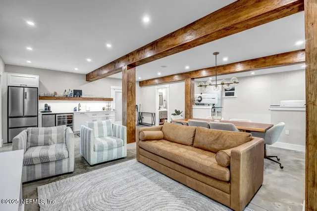 a room with a cabinets and a wooden floor