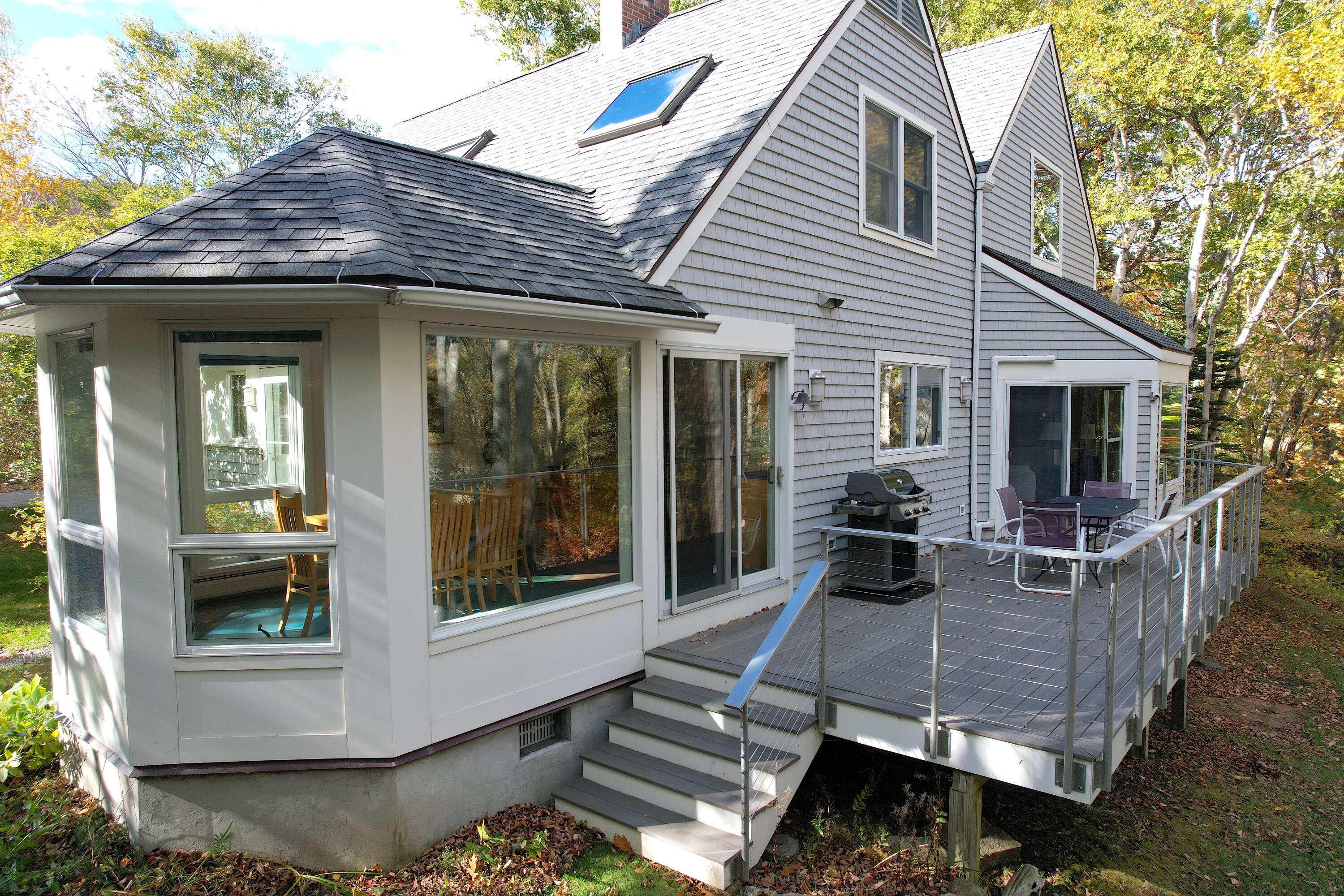 472 Schooner Head Road Bar Harbor, ME 04609 - Photo 25 of 113 deck from side