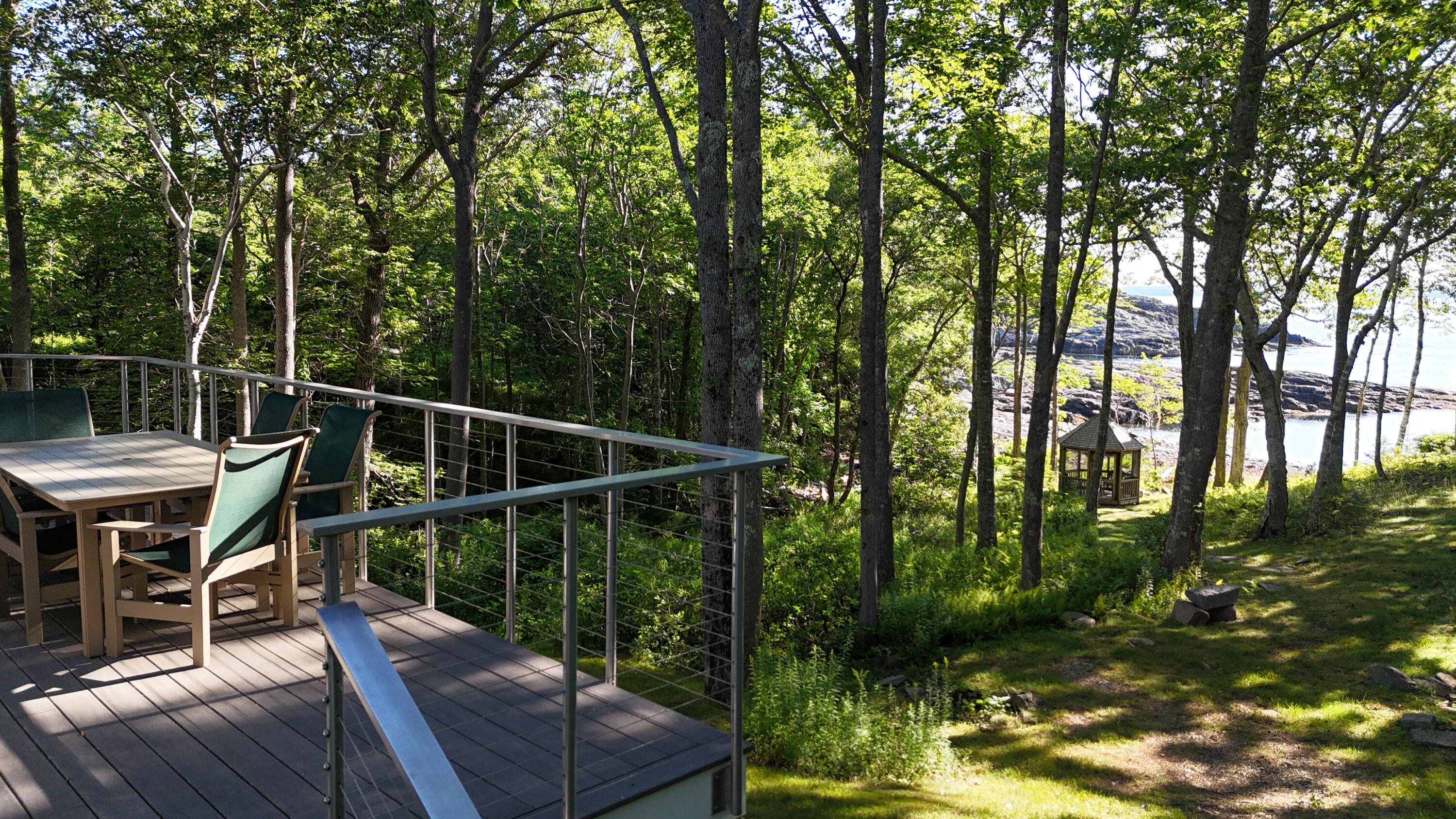472 Schooner Head Road Bar Harbor, ME 04609 - Photo 28 of 111 dining to gazebo