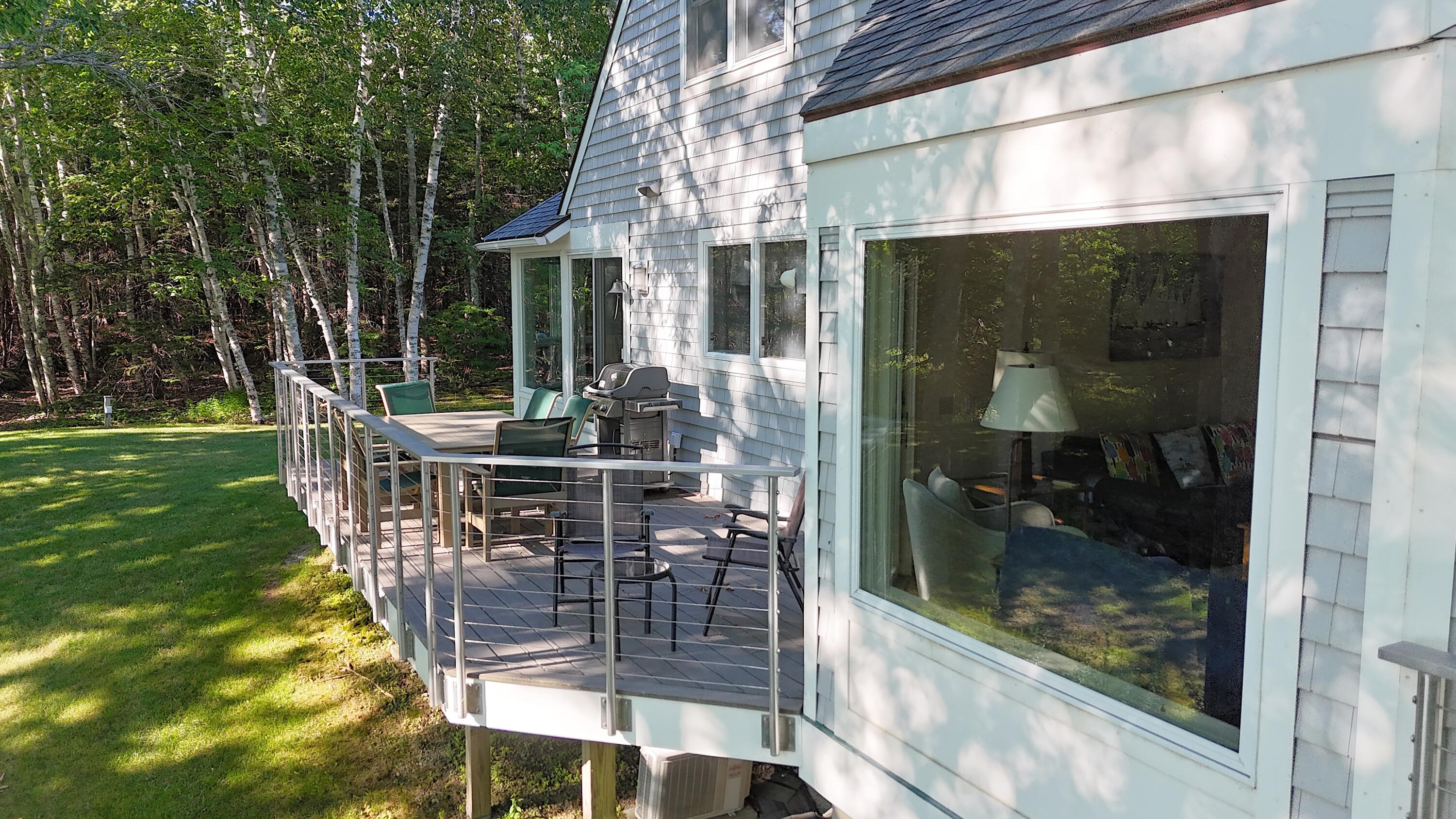 472 Schooner Head Road Bar Harbor, ME 04609 - Photo 30 of 111 outdoor dining and living