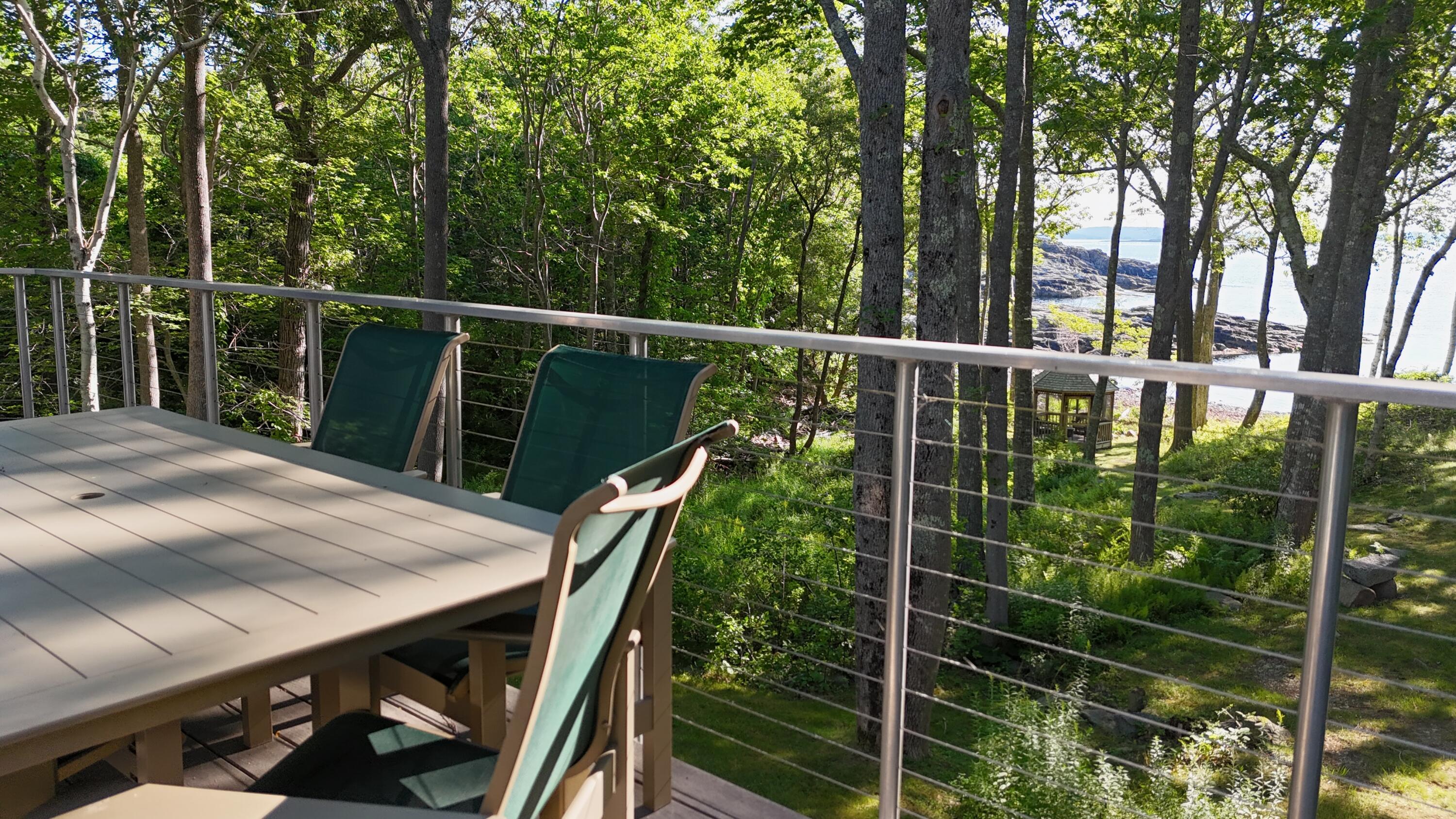 472 Schooner Head Road Bar Harbor, ME 04609 - Photo 31 of 113 outdoor dining view