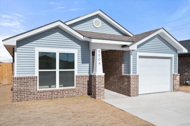 a view of house with door