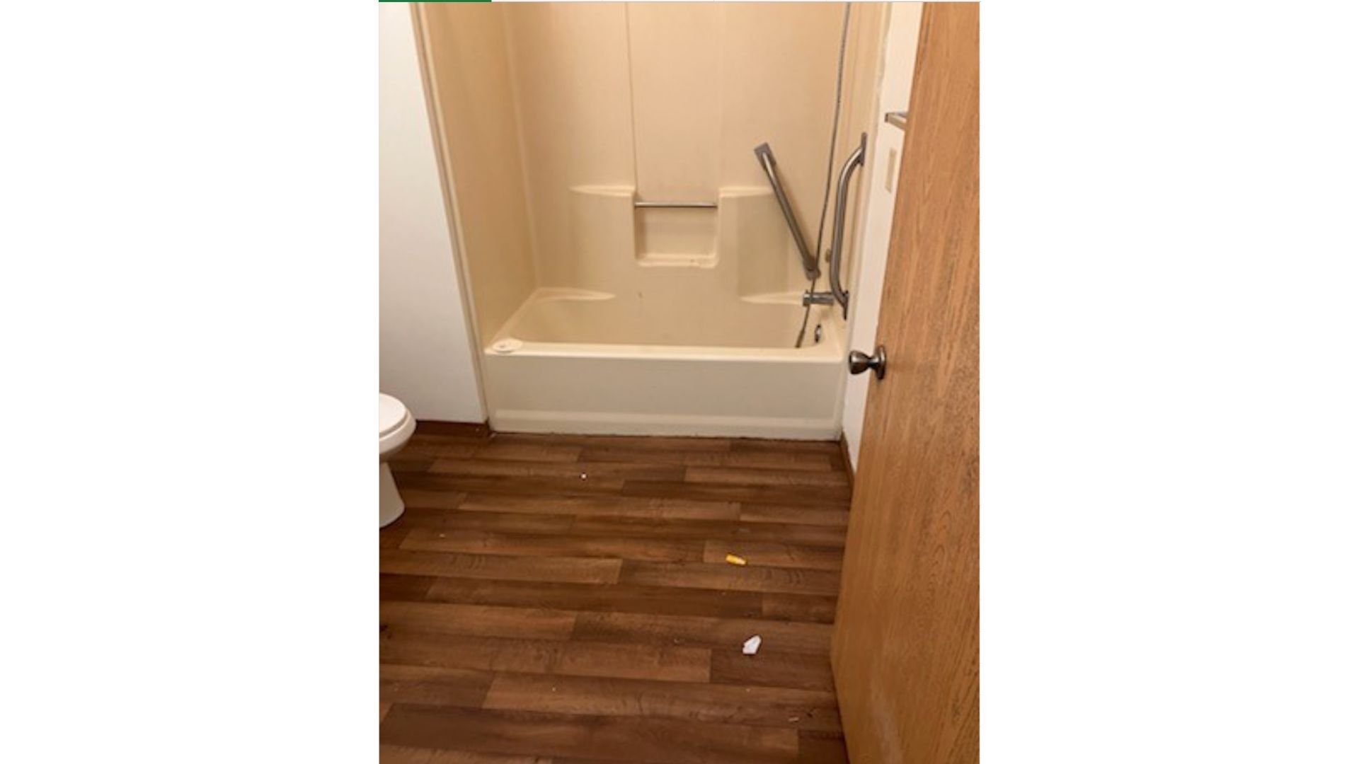 233 High Street Butler, IN 46721 - Photo 16 of 16 a bathroom with a bathtub and a shower