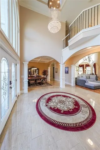 a view of a swimming pool and window