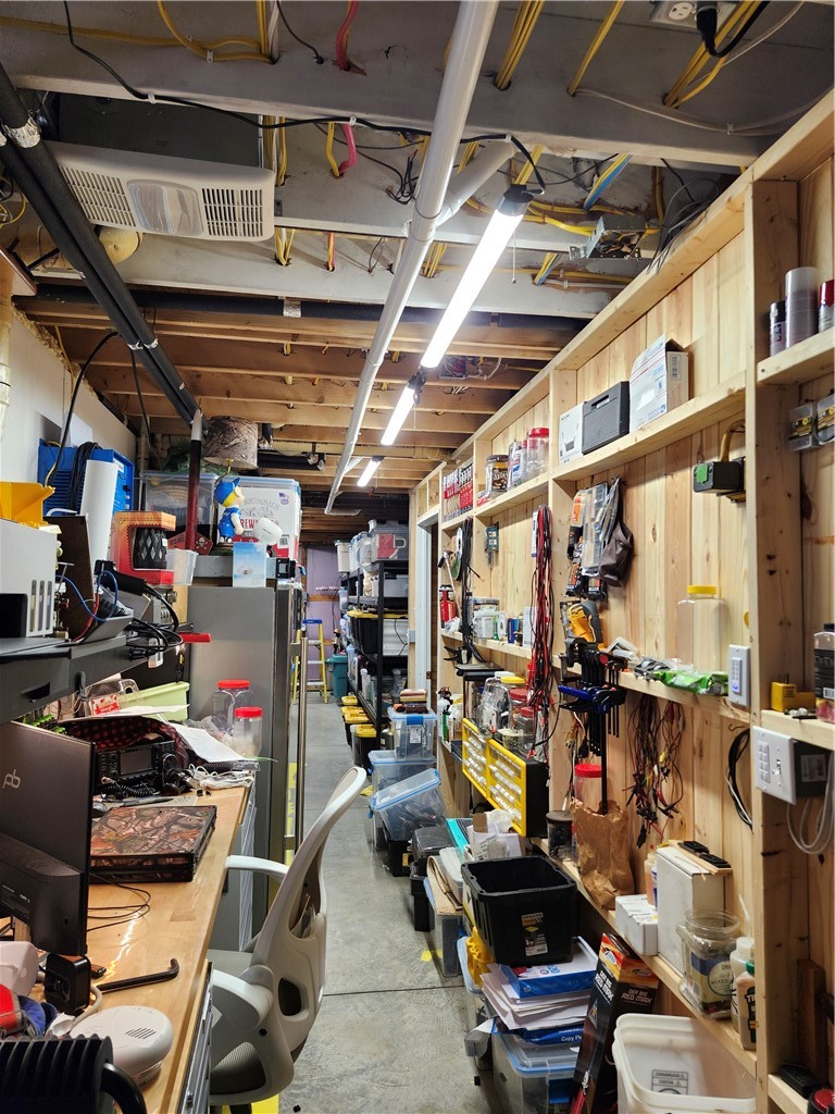 1129 Vandervort Hill Road Sidney, NY 13849 - Photo 39 of 46 Basement Utilities & Storage Area
