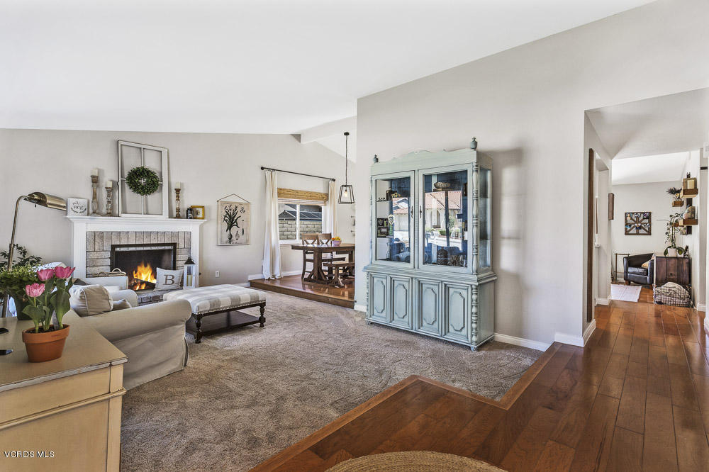 4734 Avedon Road Moorpark, CA 93021 - Photo 5 of 28 a living room with furniture and a fireplace