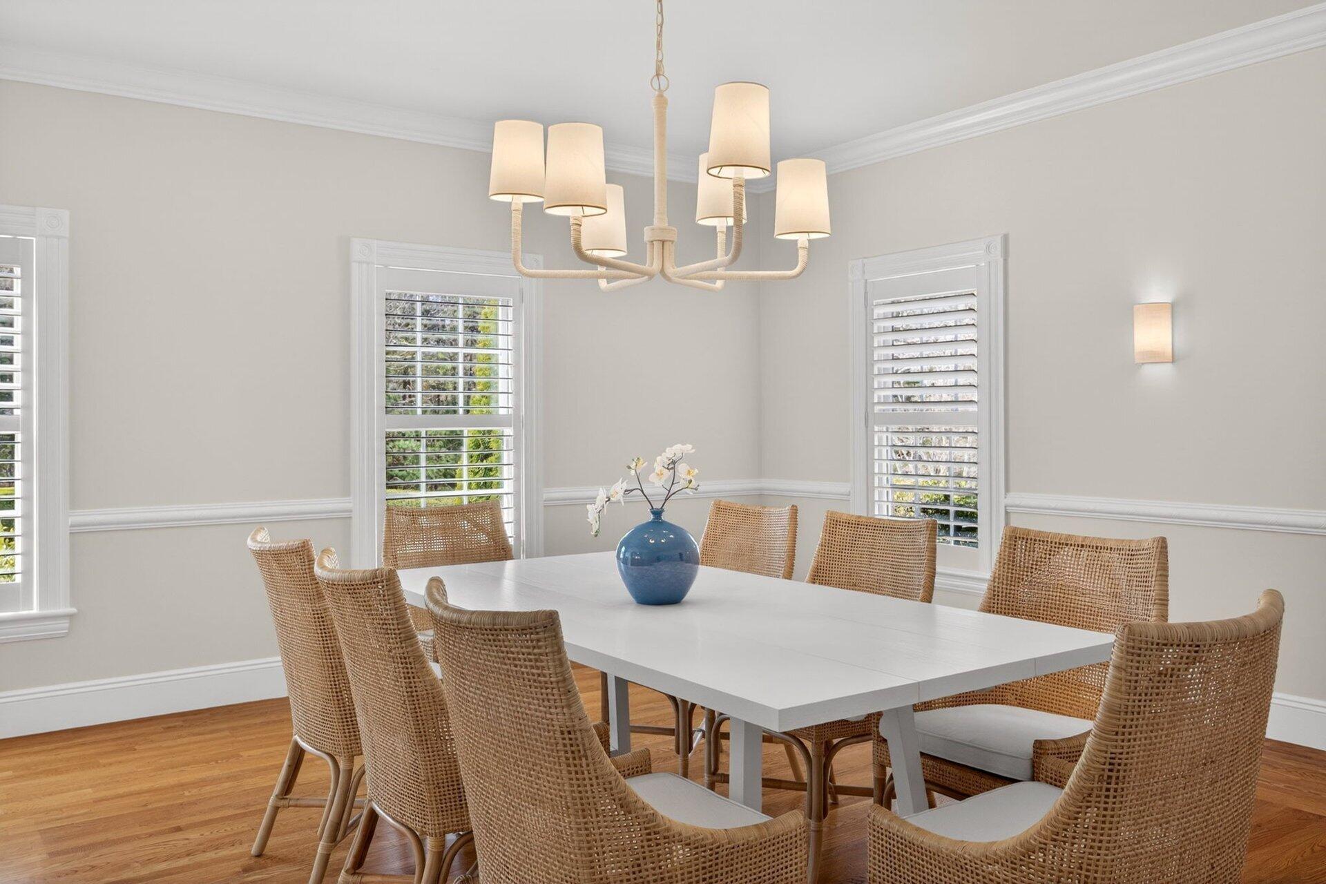 44 Seapuit Road Osterville, MA 02655 - Photo 11 of 33 a view of a dining room with furniture and wooden floor