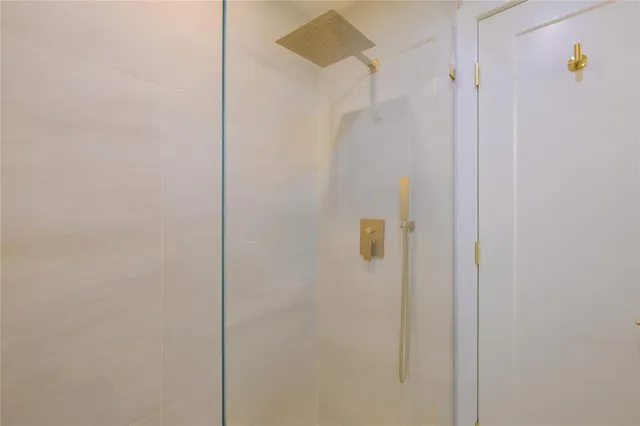 a view of a porch with a backyard