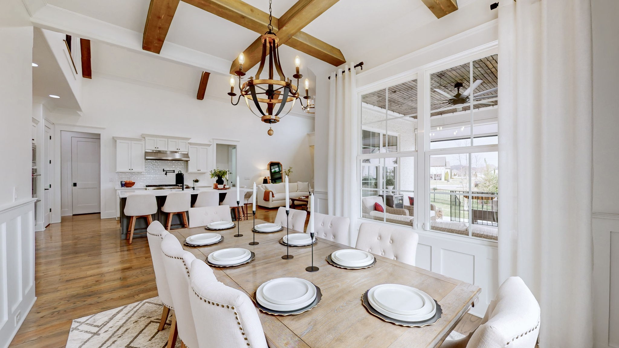 2046 Autumn Ridge Way Spring Hill, TN 37174 - Photo 20 of 65 a view of a dining room with furniture and wooden floor