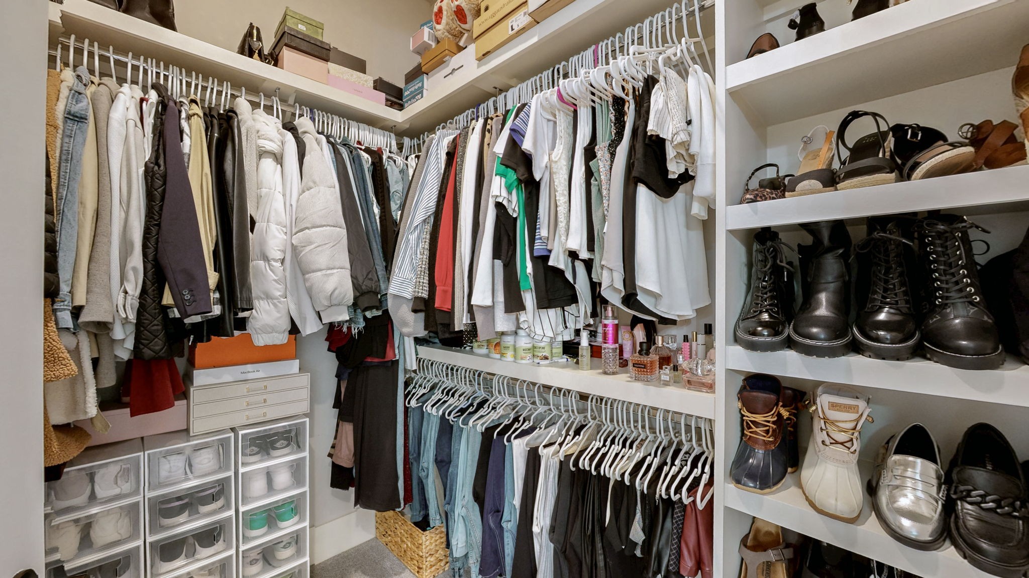 2046 Autumn Ridge Way Spring Hill, TN 37174 - Photo 26 of 65 a view of walk in closet with clothes and shoes