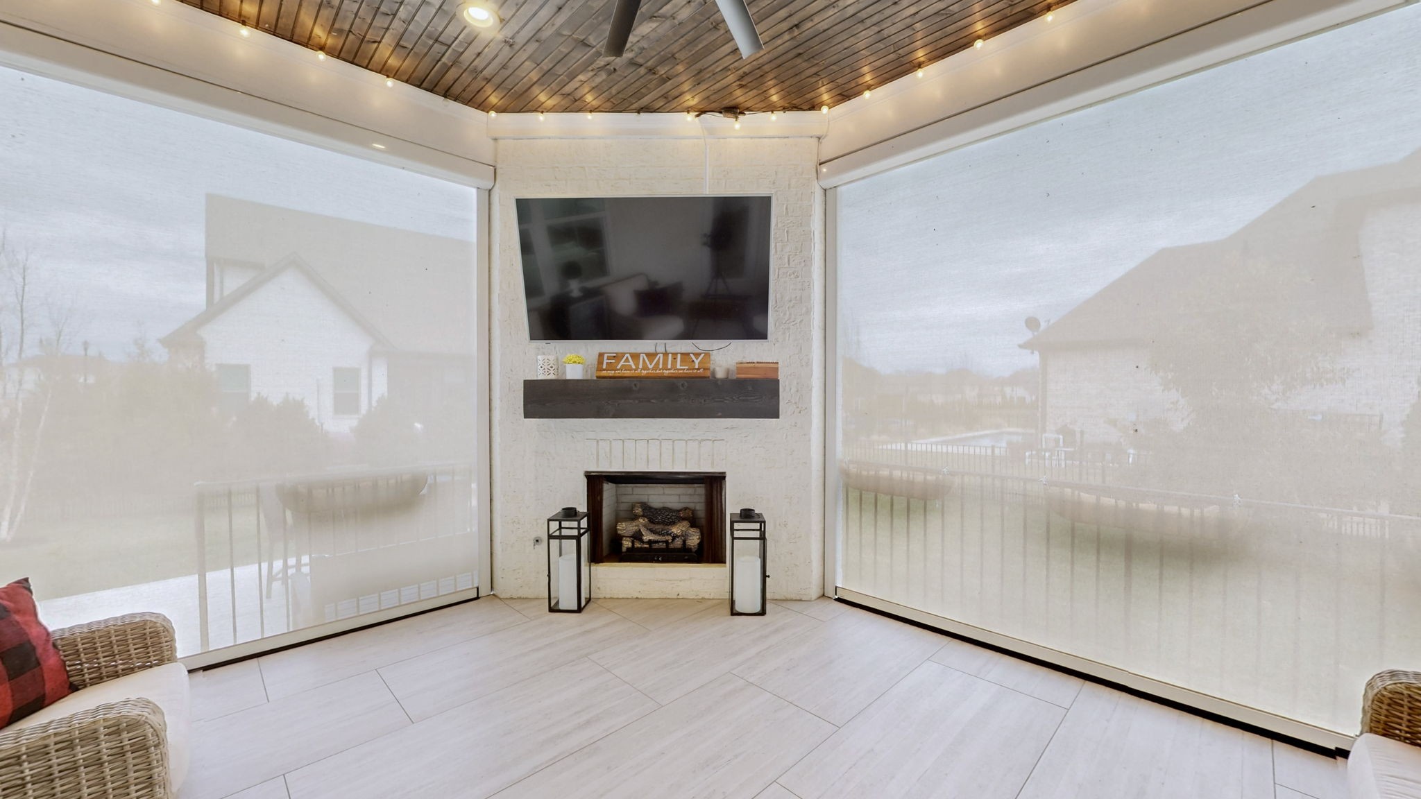2046 Autumn Ridge Way Spring Hill, TN 37174 - Photo 51 of 65 a view of a livingroom with furniture and a fireplace