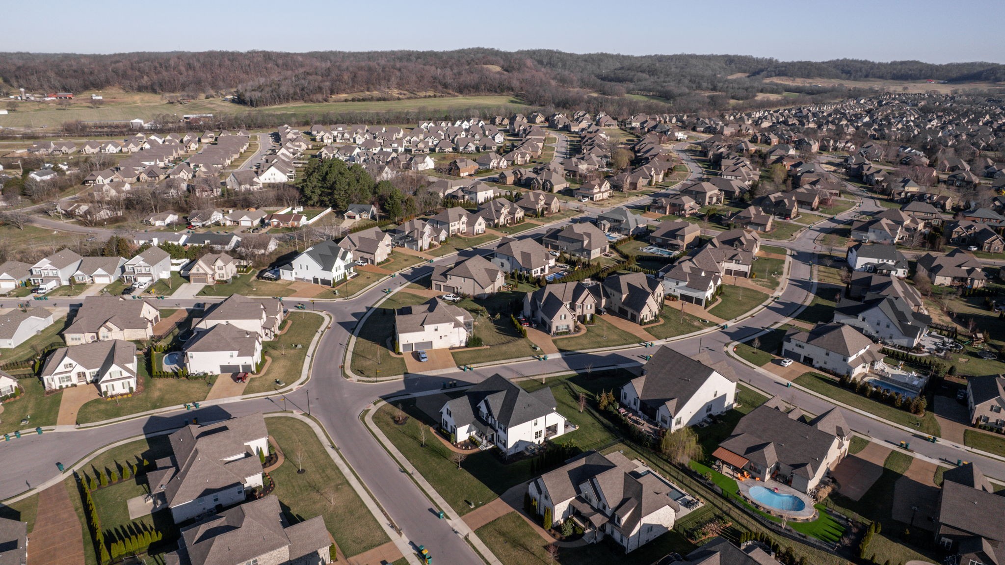2046 Autumn Ridge Way Spring Hill, TN 37174 - Photo 64 of 65 an aerial view of multiple house