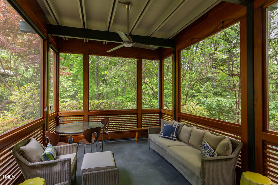 3604 Pasture Road Hillsborough, NC 27278 - Photo 31 of 44 Awe-inspiring and award winning Screened Porch.