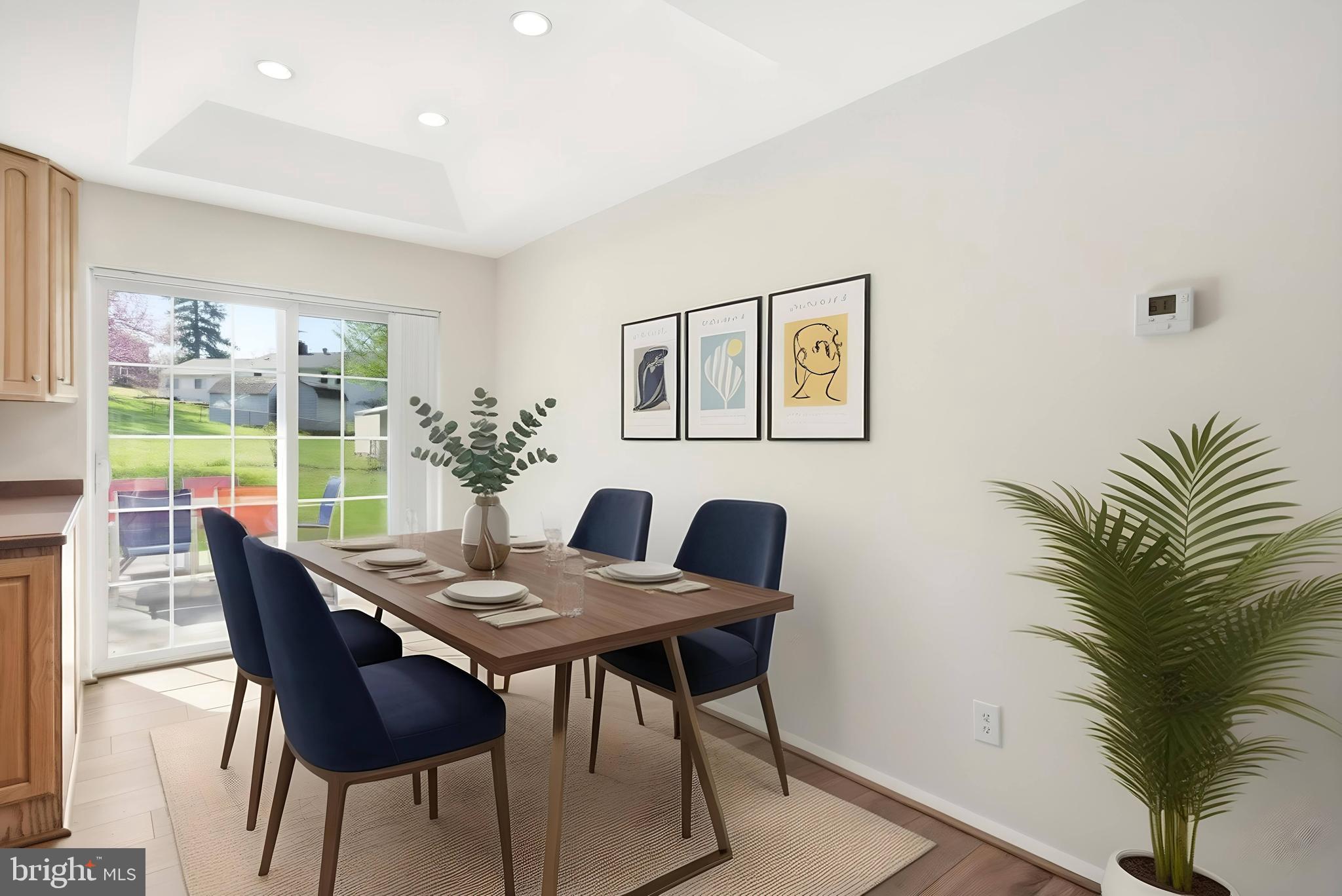 5504 Kathleen Place Springfield, VA 22151 - Photo 4 of 41 Virtually staged dining room.