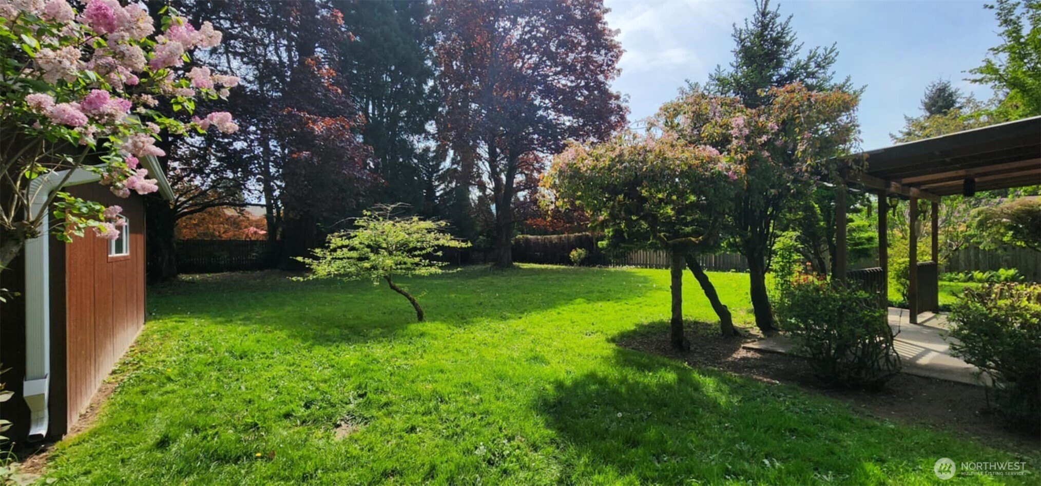 314 Insel Road Woodland, WA 98674 - Photo 6 of 32 a garden with lots of trees