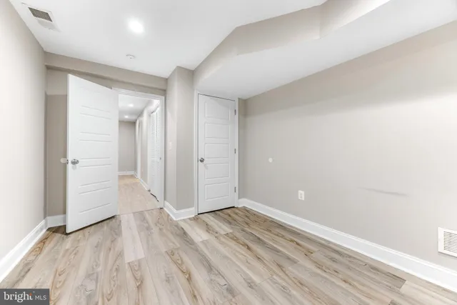 wooden floor in an empty room