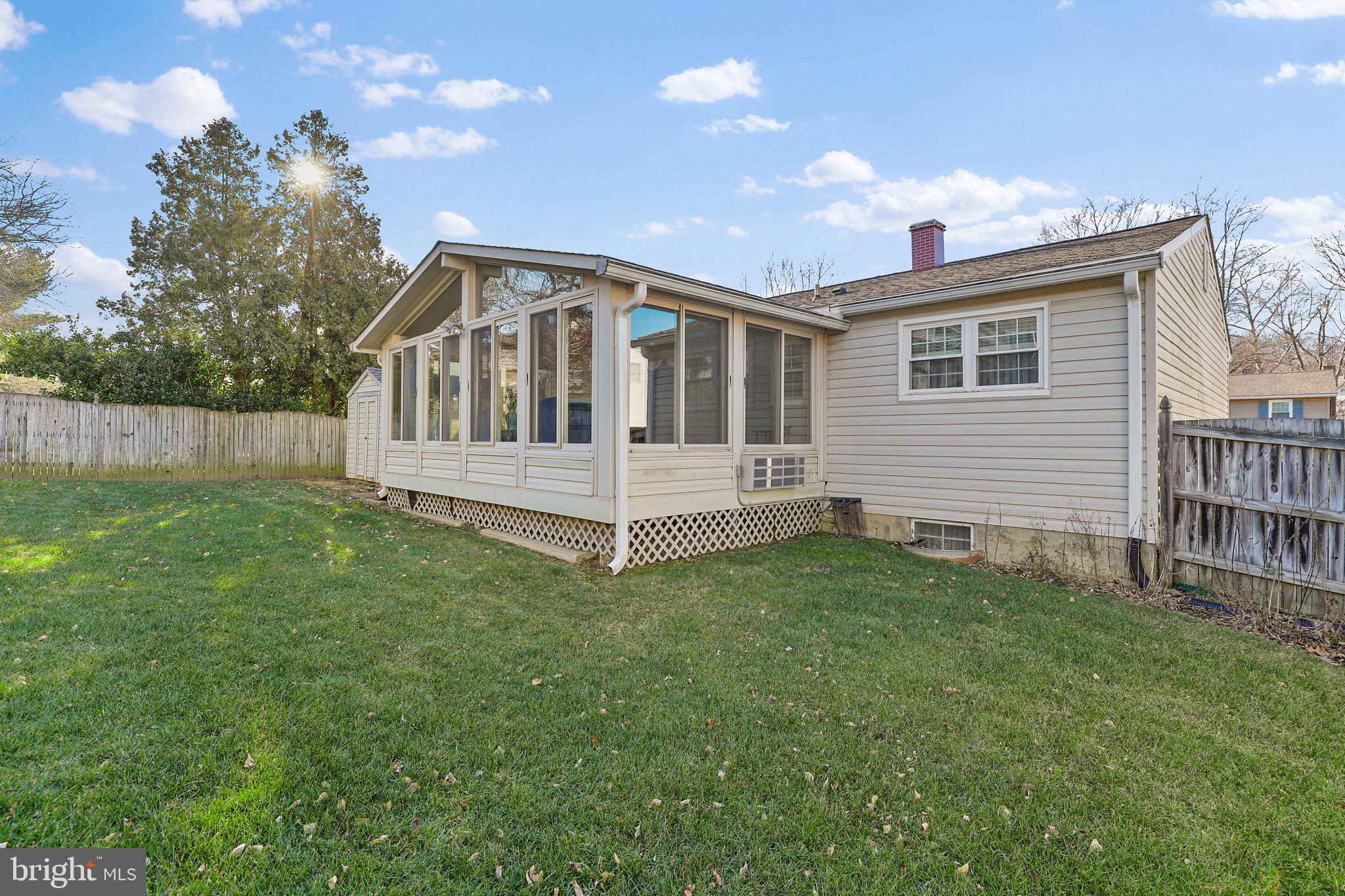 511 Bathurst Road Catonsville, MD 21228 - Photo 35 of 38 View from yard of 1st level addition