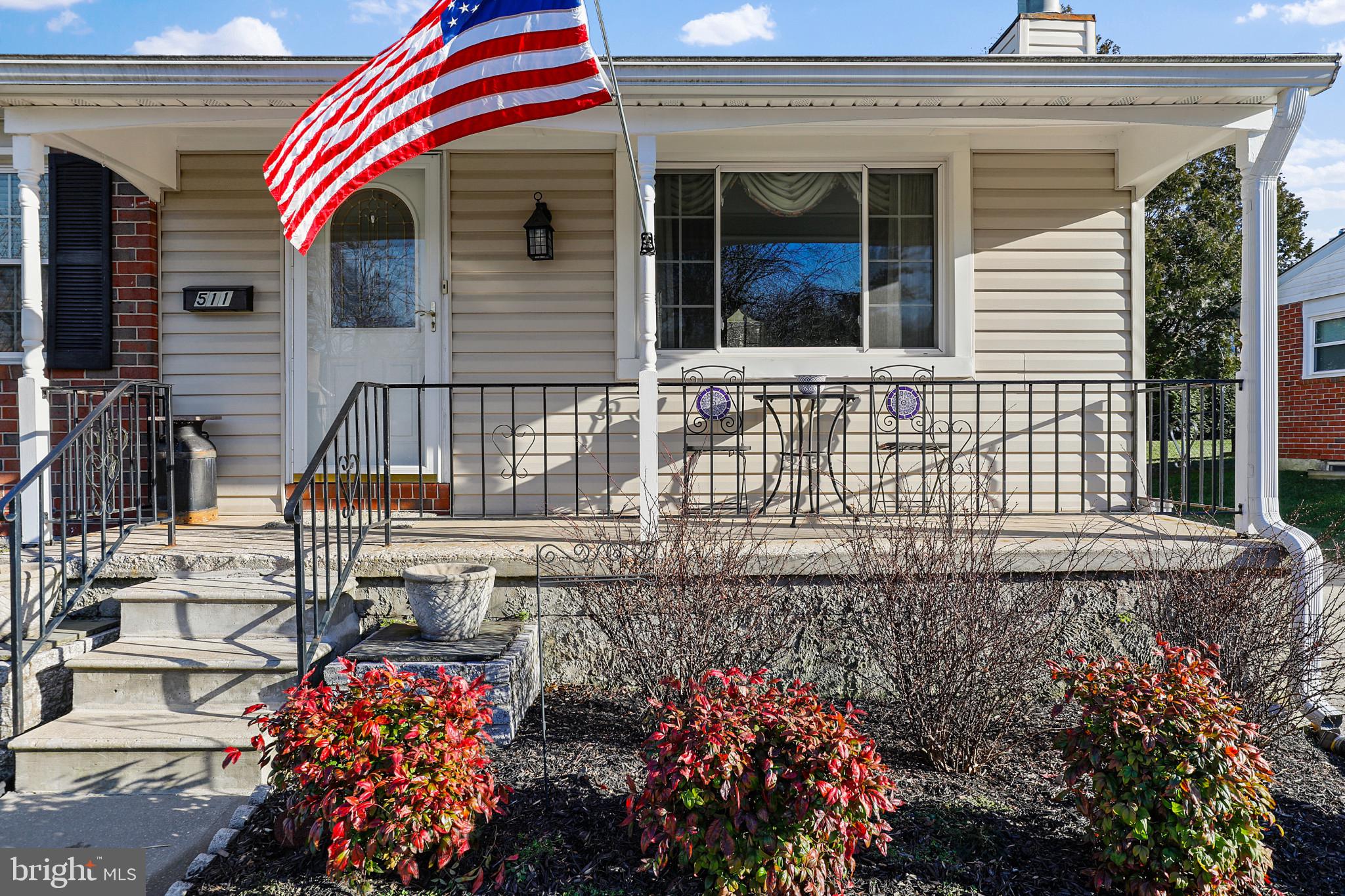 511 Bathurst Road Catonsville, MD 21228 - Photo 4 of 38 Inviting covered front porch